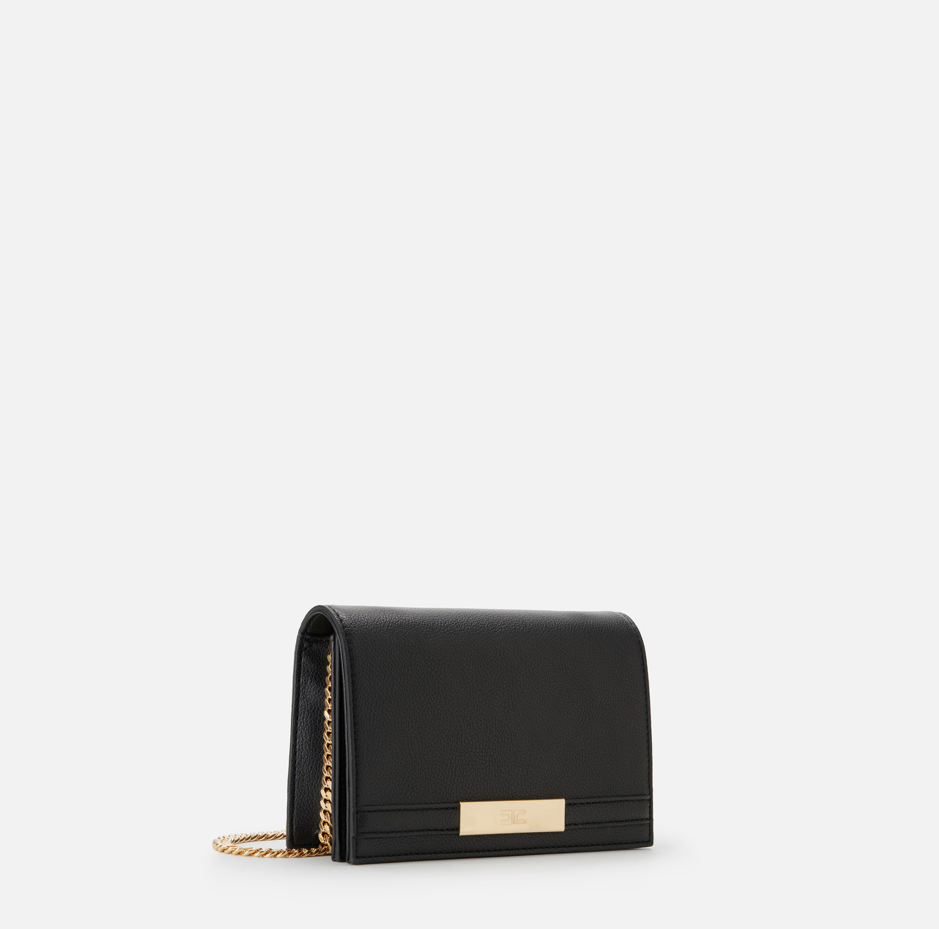 Shoulder bag with groumette chain - Elisabetta Franchi