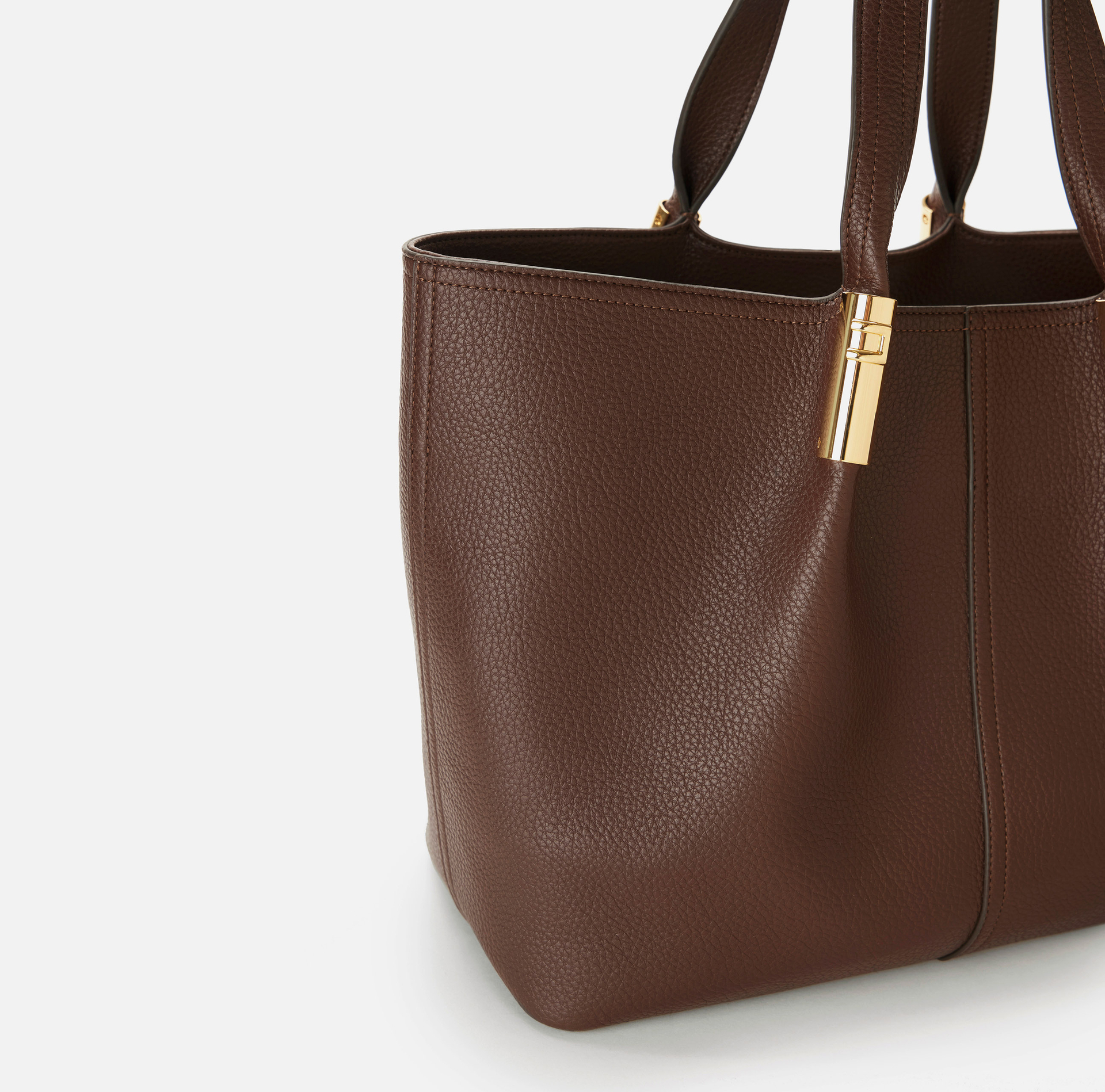 Large tote bag with logo details - Elisabetta Franchi