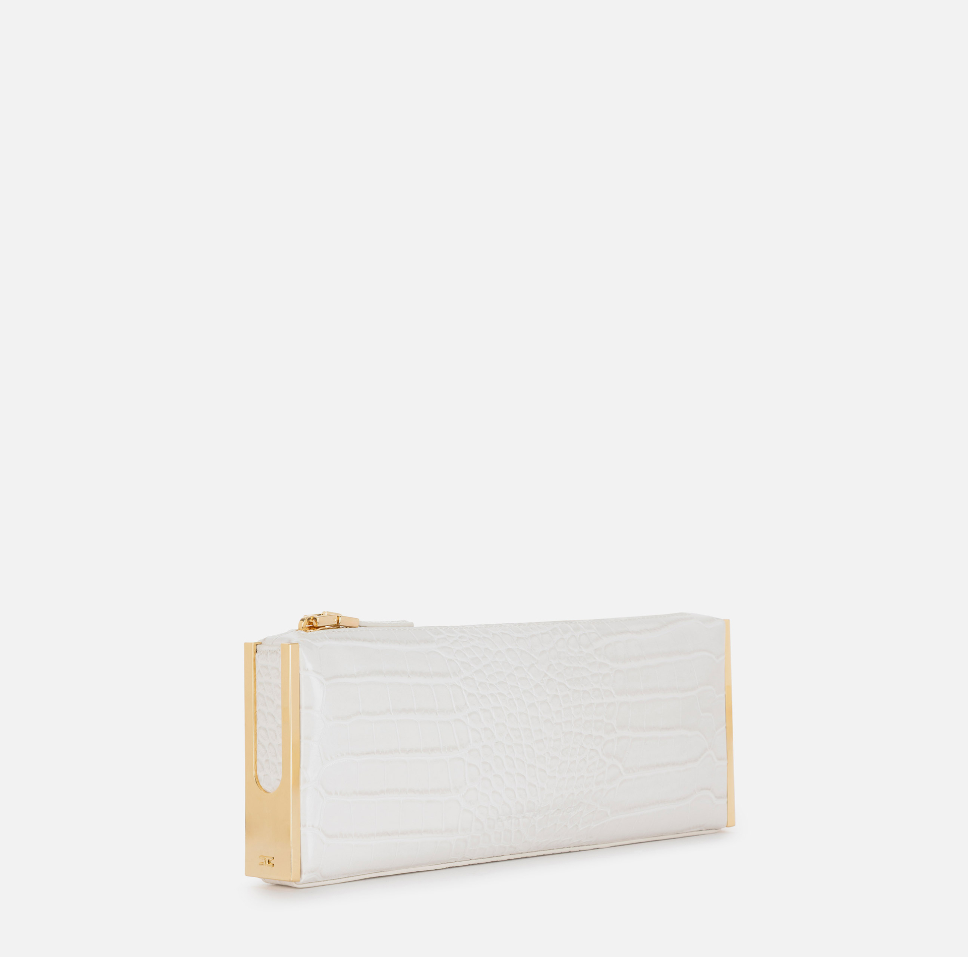 Baguette bag with zip - Elisabetta Franchi