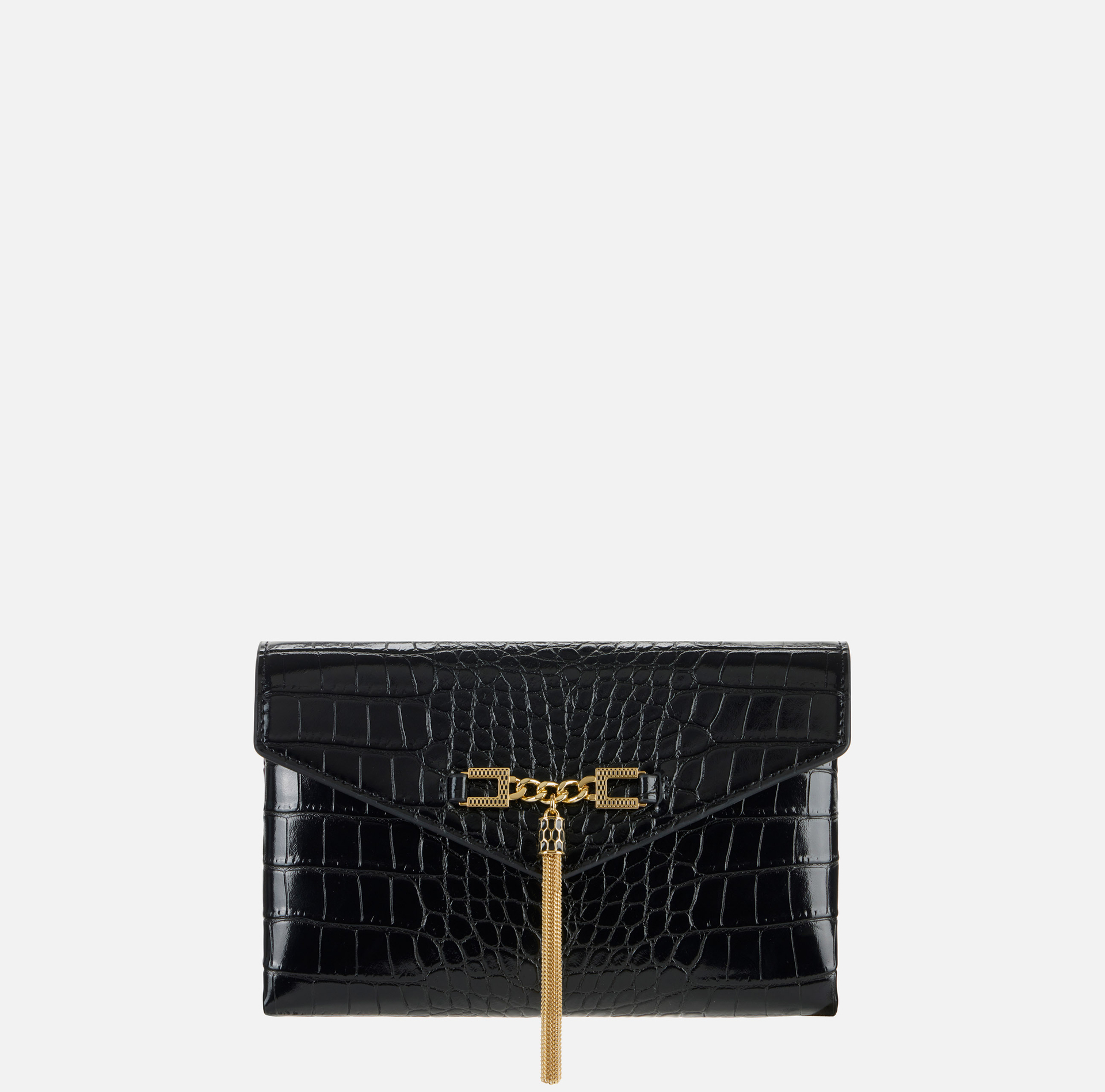 Schoudertas met kettingdetail - Elisabetta Franchi