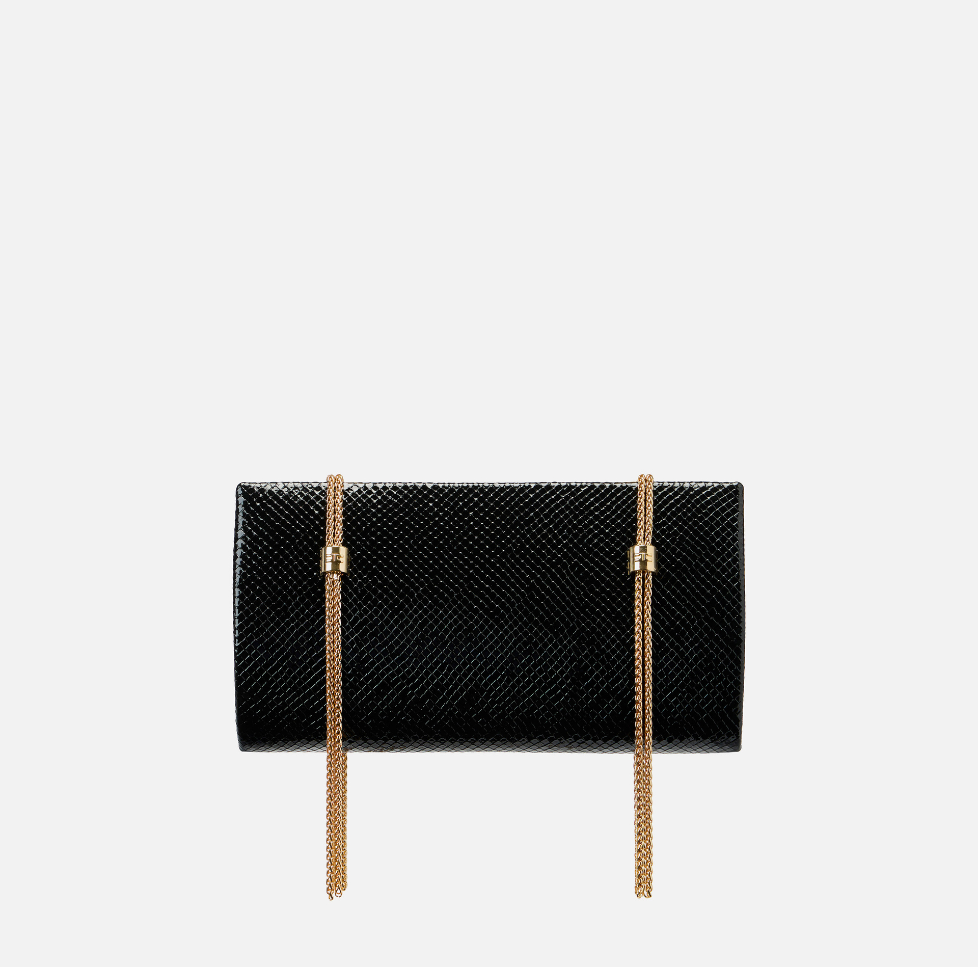 Bolso Ophidia con textura de pitón - Elisabetta Franchi
