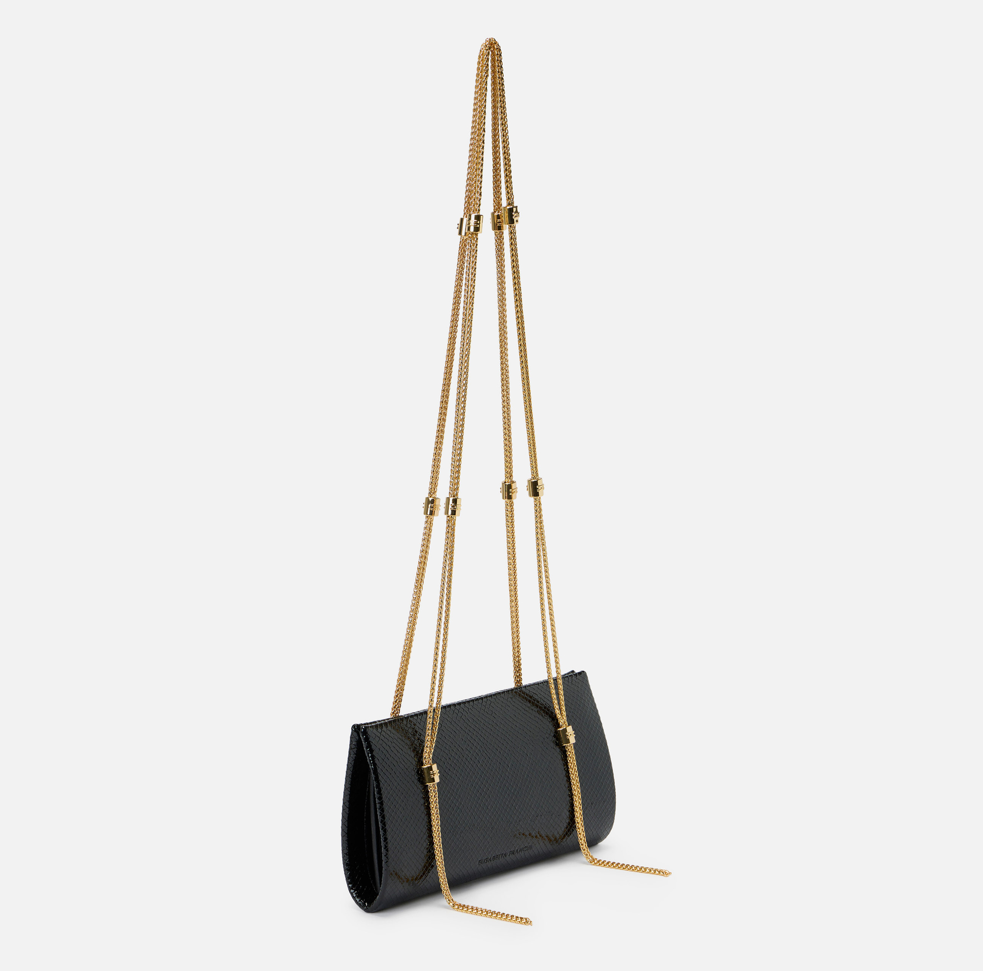 Bolso Ophidia con textura de pitón - Elisabetta Franchi