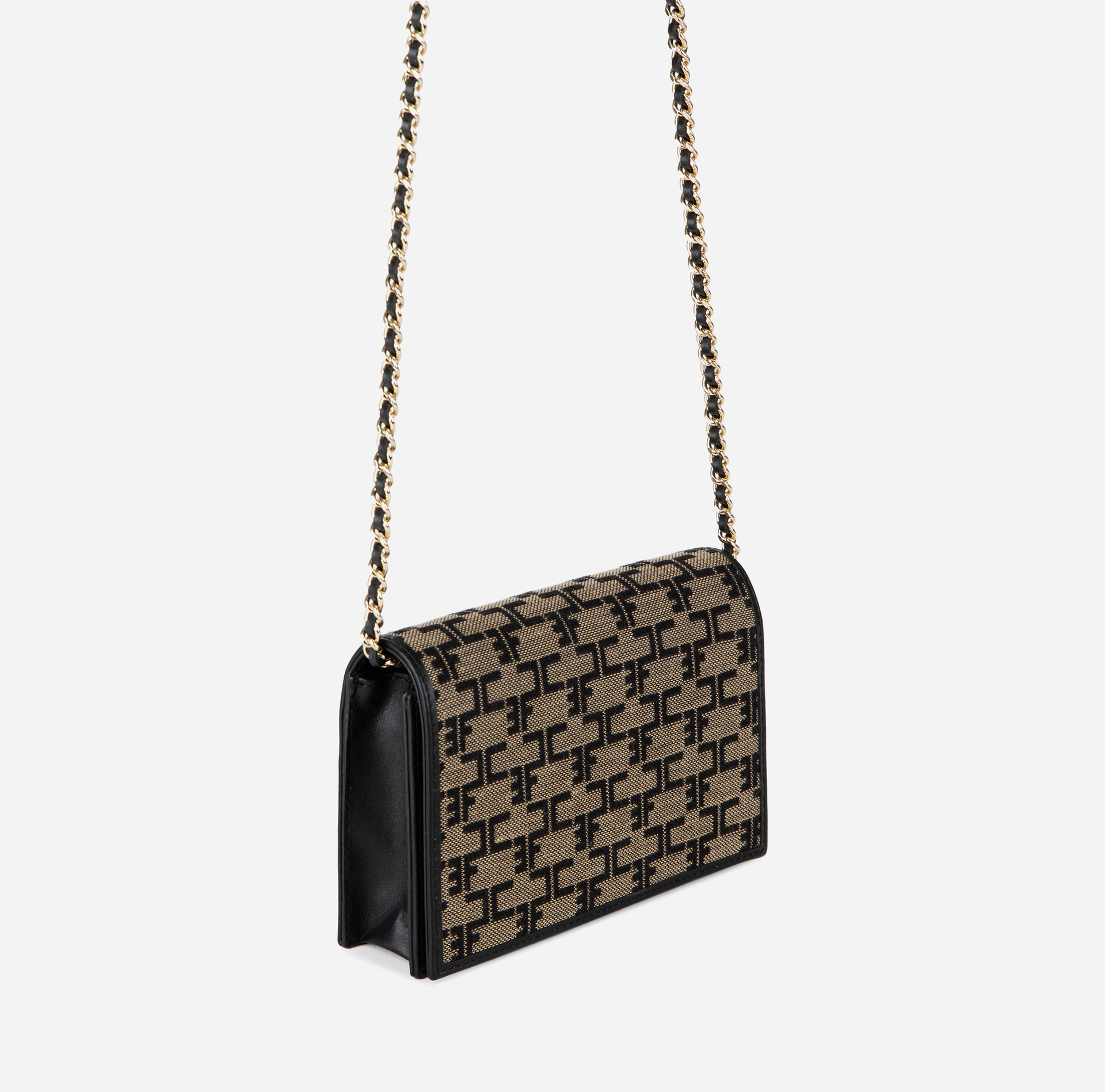 Monogram Mini Shoulder Strap - Elisabetta Franchi