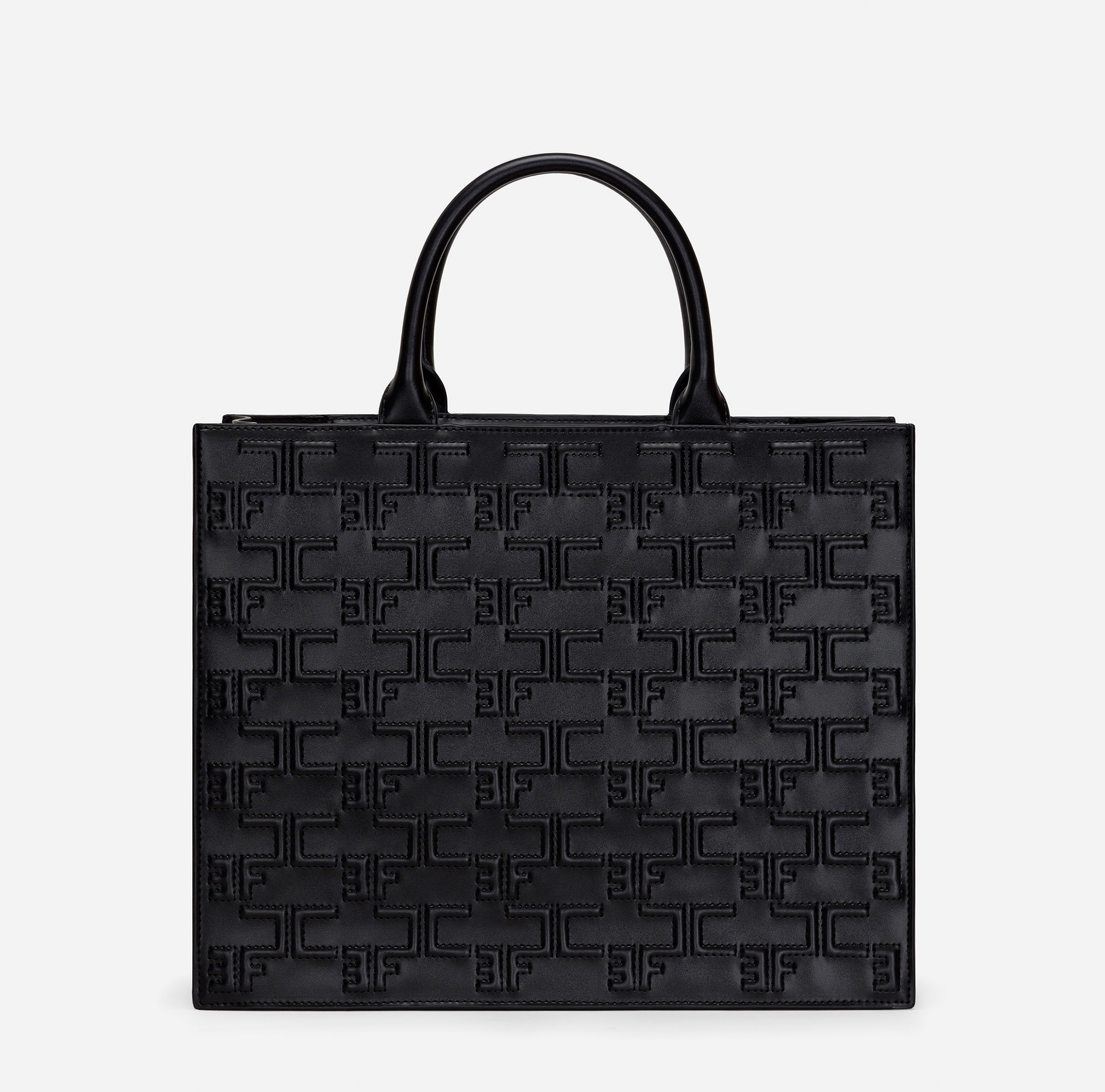 Bold Monogram Large Shopper - Elisabetta Franchi