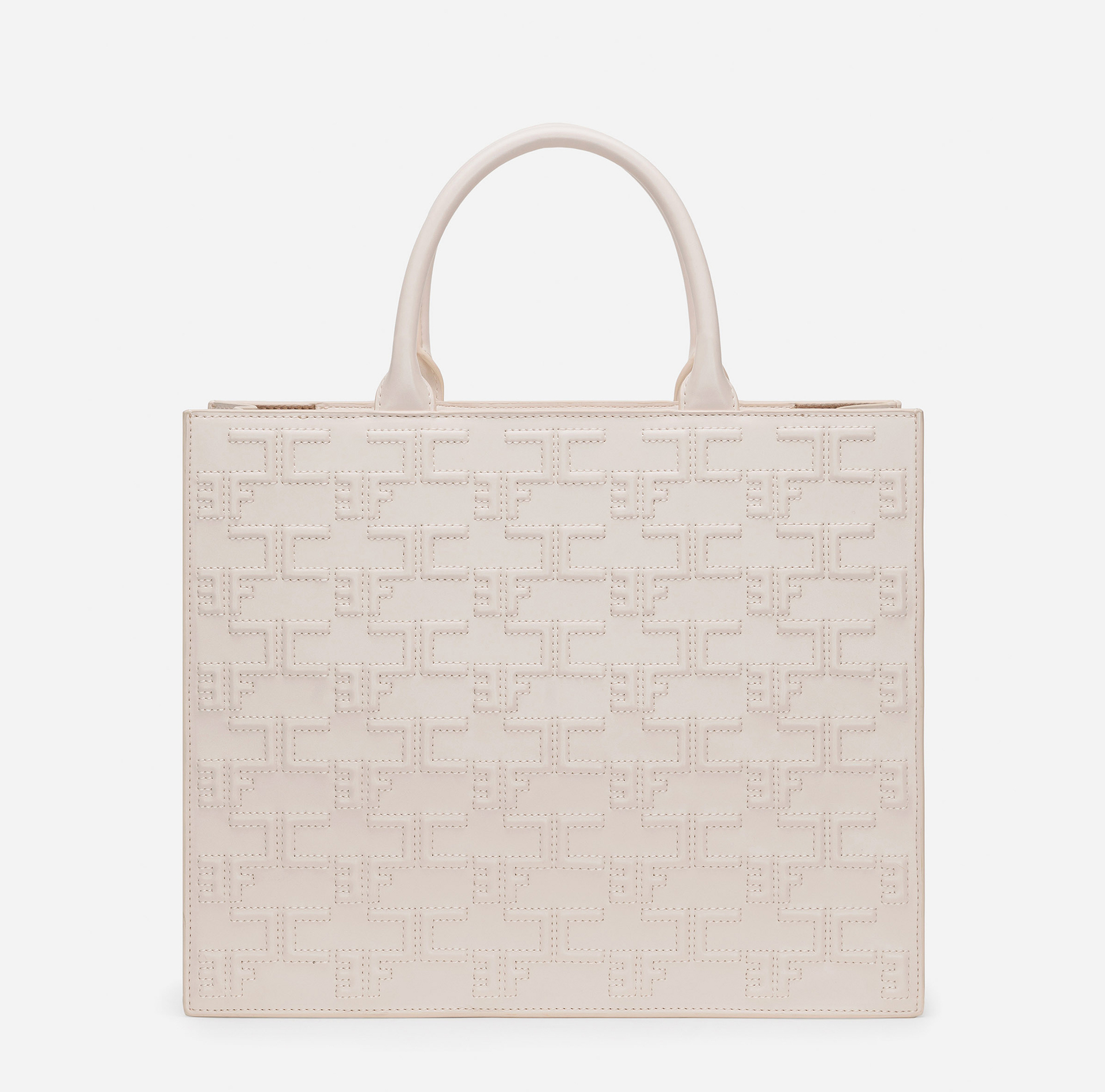 Bold Monogram Large Shopper - Elisabetta Franchi