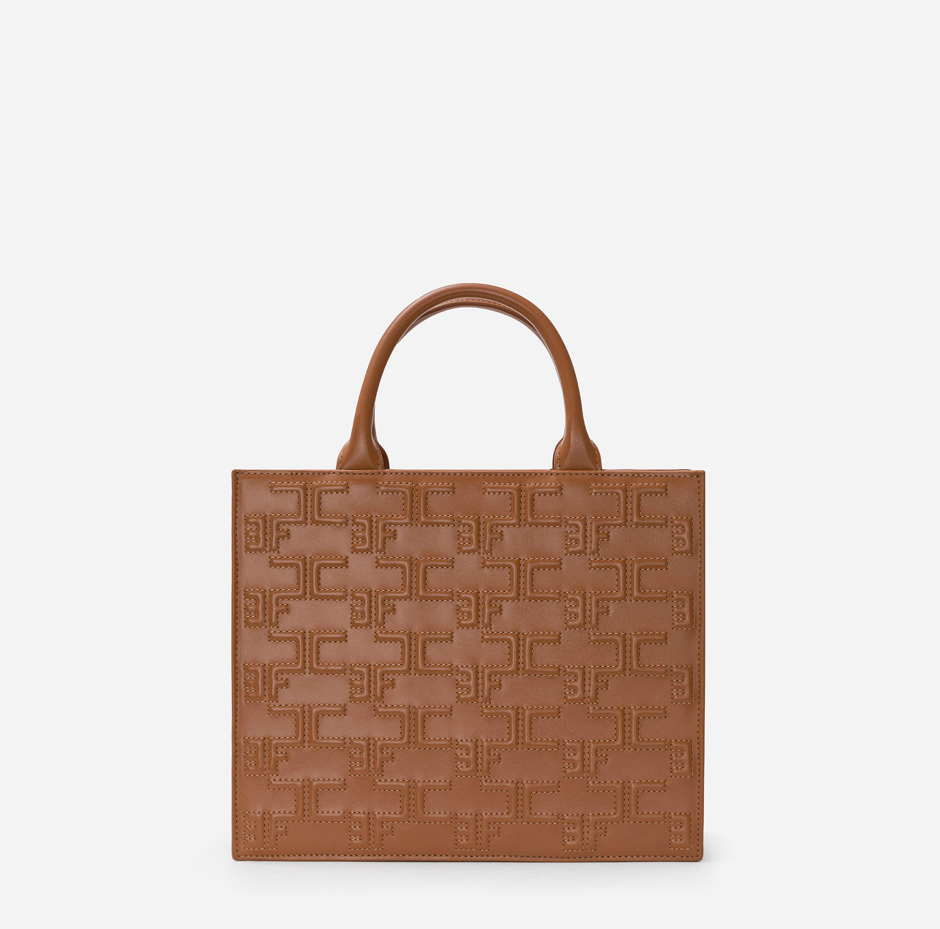 Bold Monogram Medium Shopper - Elisabetta Franchi