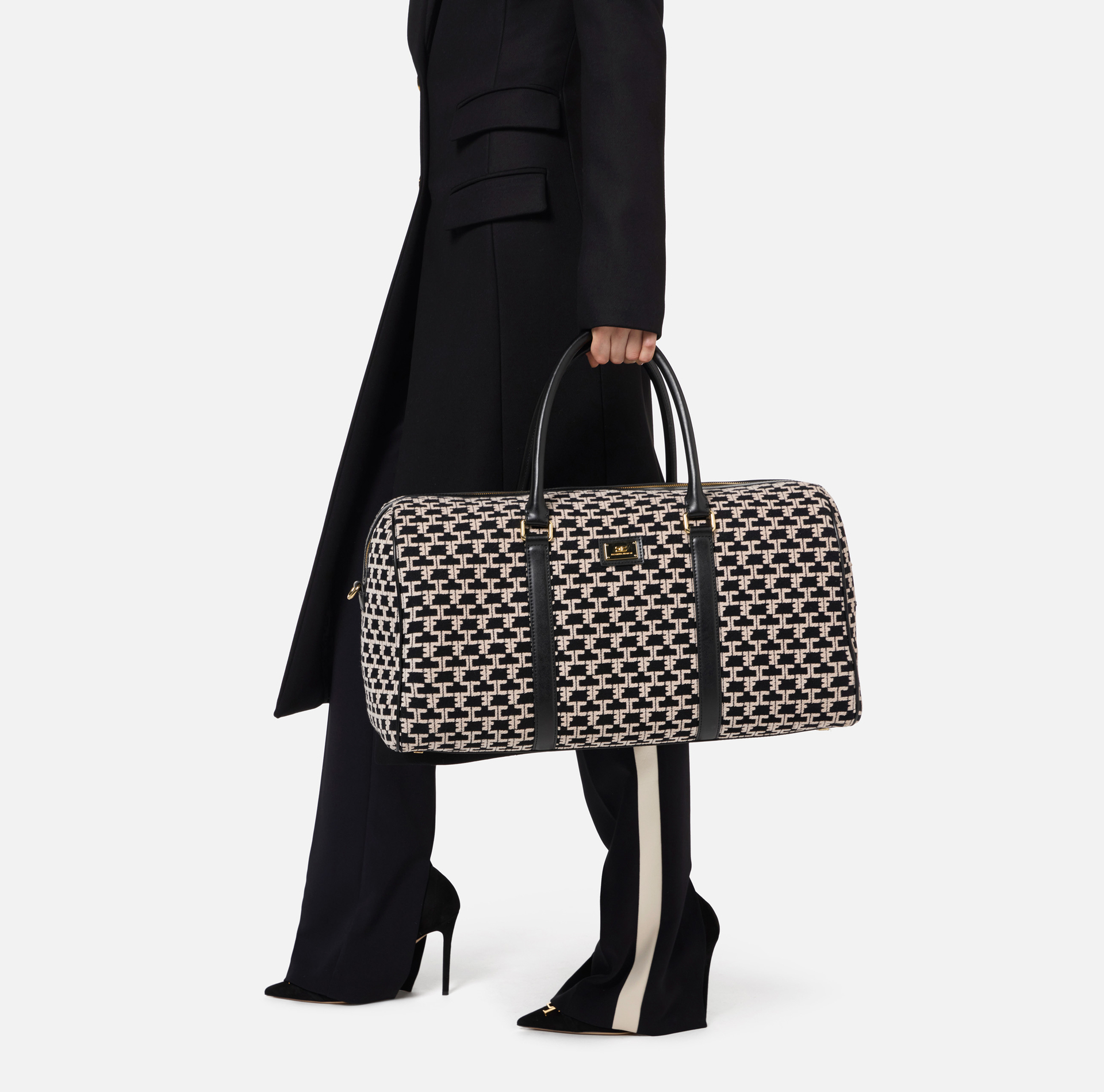 Sac Week-End Monogram Travel - Elisabetta Franchi