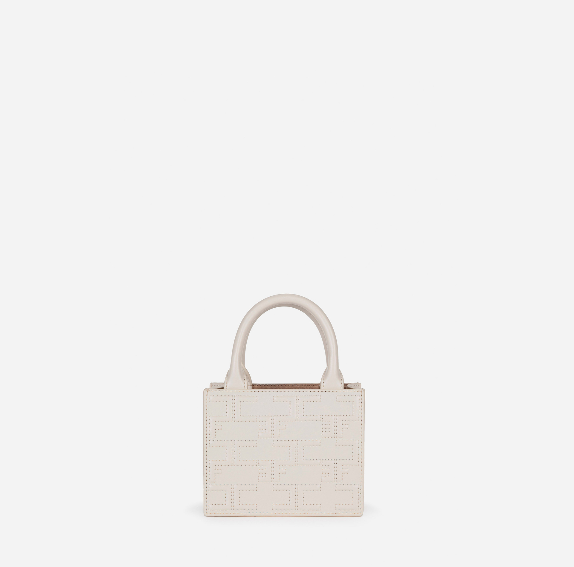 Bold Monogram Mini Shopper - BORSE - Elisabetta Franchi