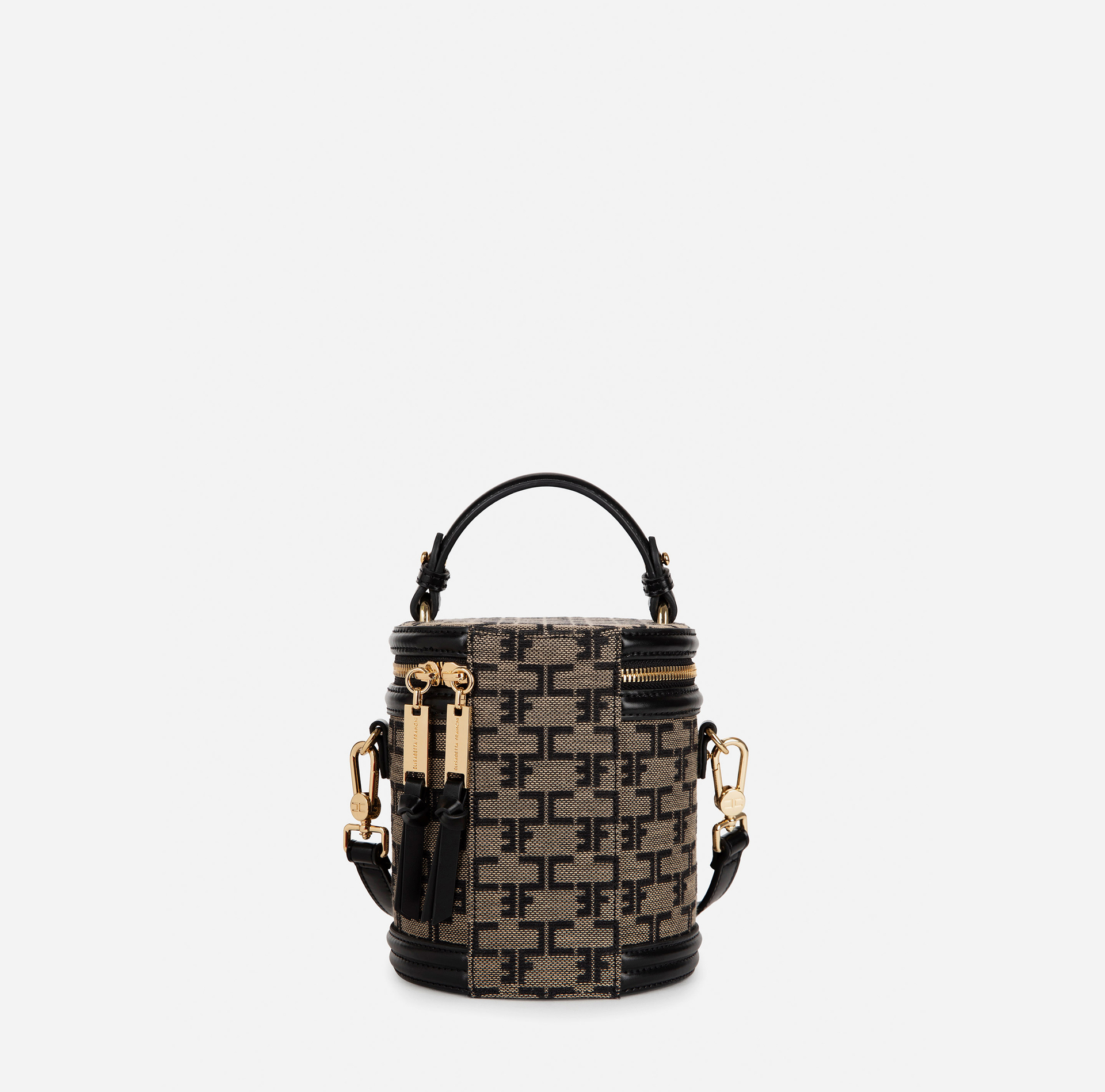 Monogram Travel Sac Cylindrique - Elisabetta Franchi