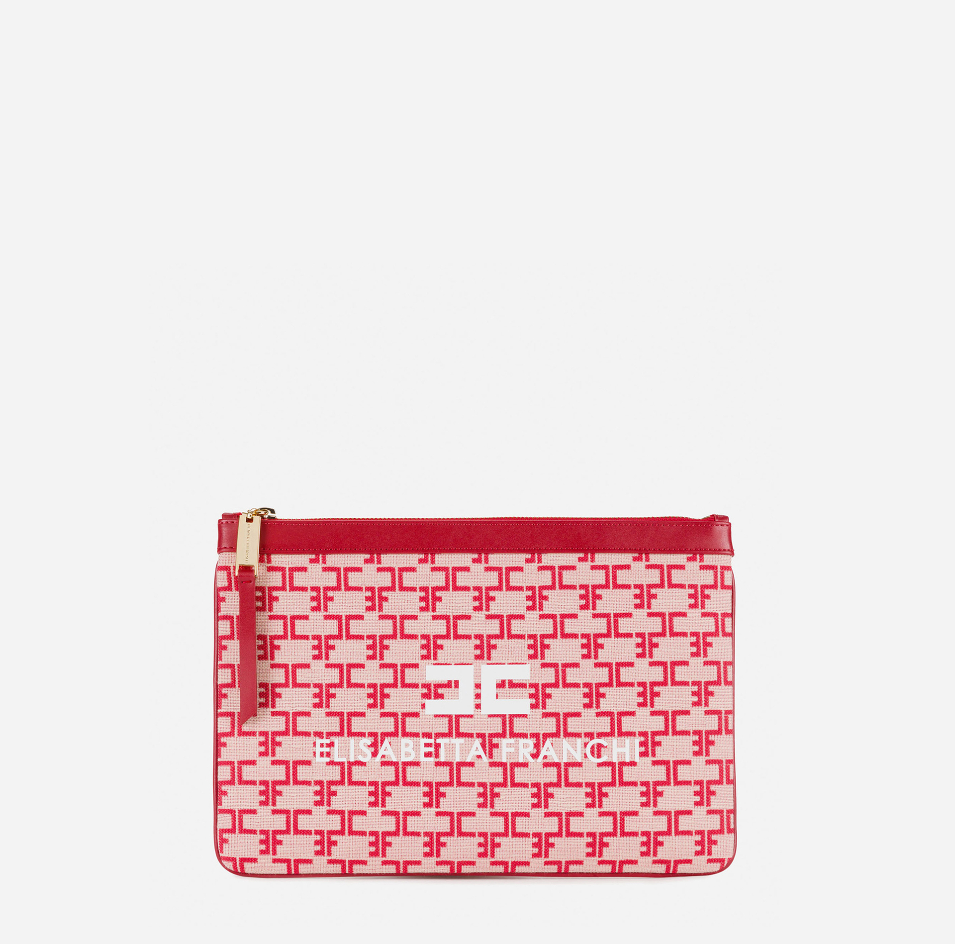 Monogram Mini Make-Up Bag - Elisabetta Franchi