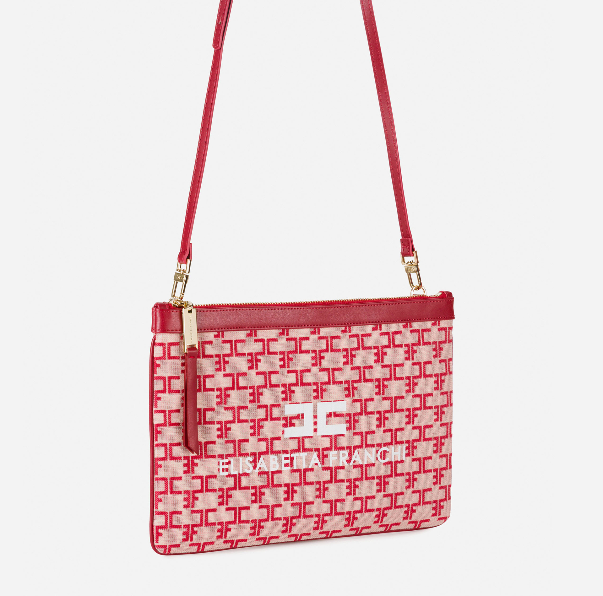Monogram Mini Make-Up Bag - Elisabetta Franchi