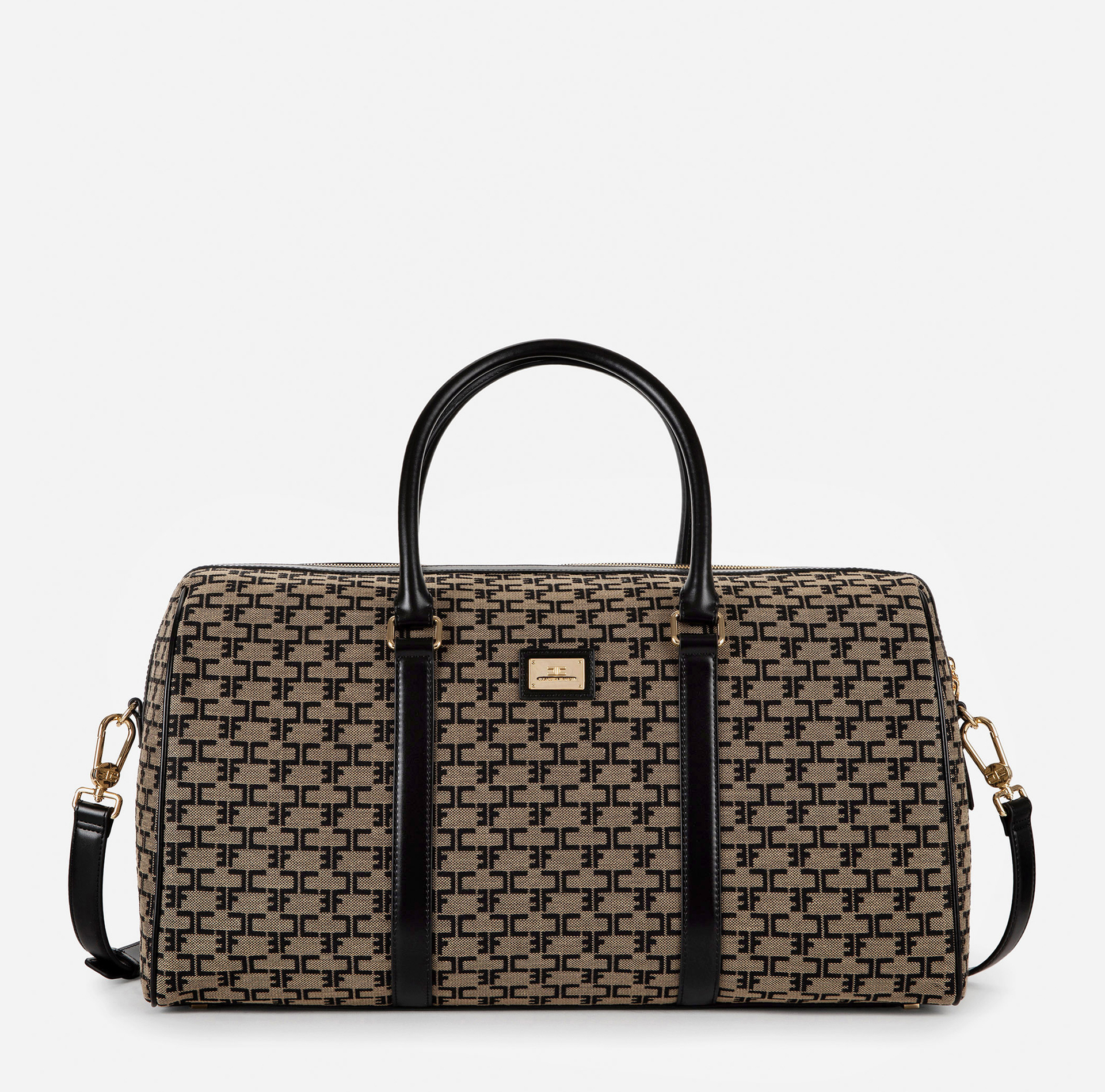 Weekender Bag Monogram Travel - BORSE - Elisabetta Franchi