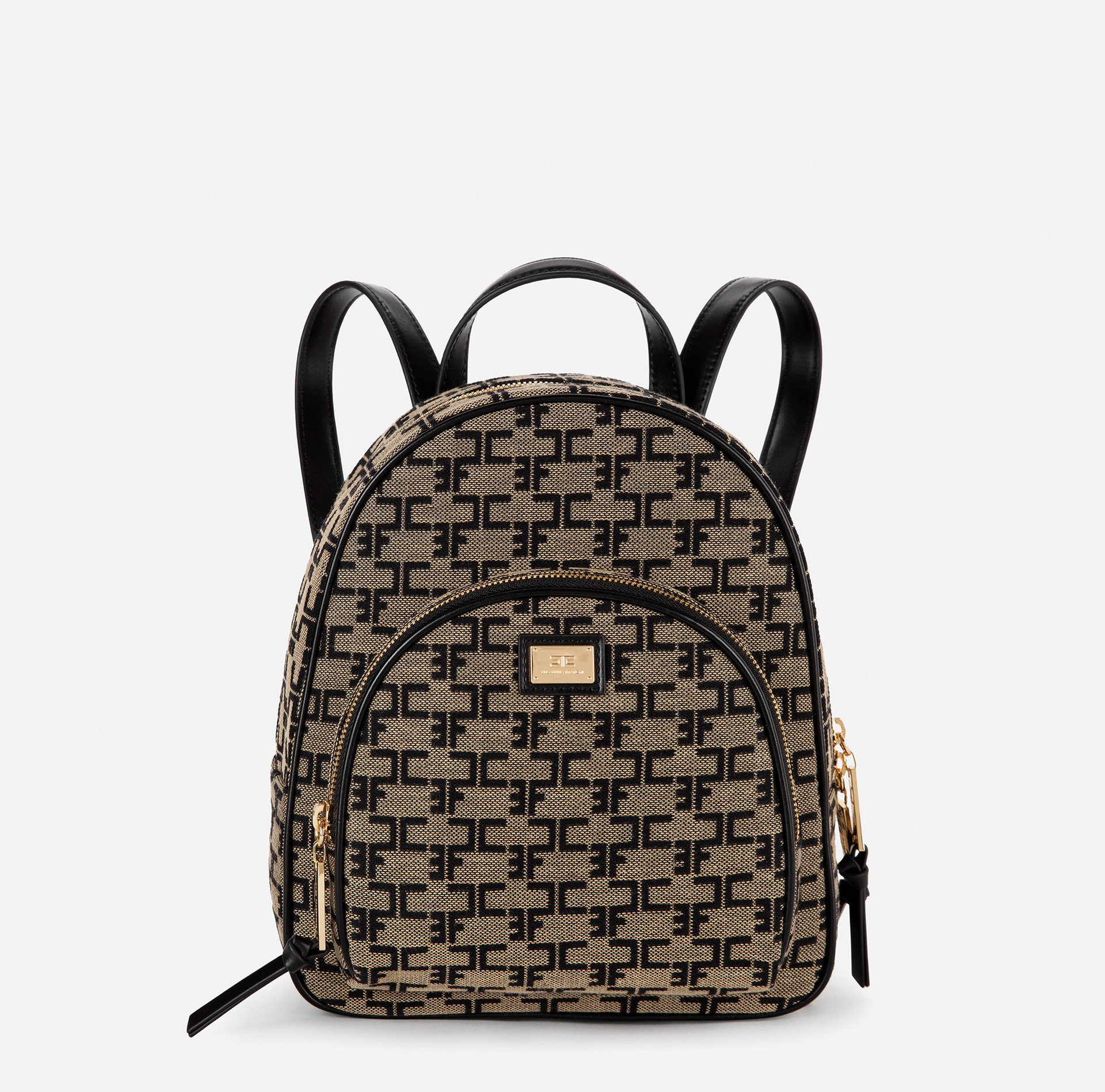 Monogram Travel Backpack - BORSE - Elisabetta Franchi