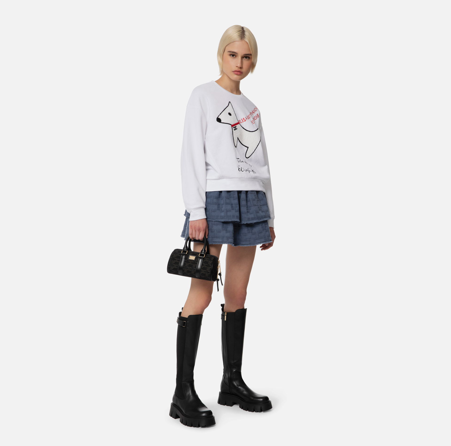 Bluza Elisabetta Franchi Onlus Foundation - Elisabetta Franchi