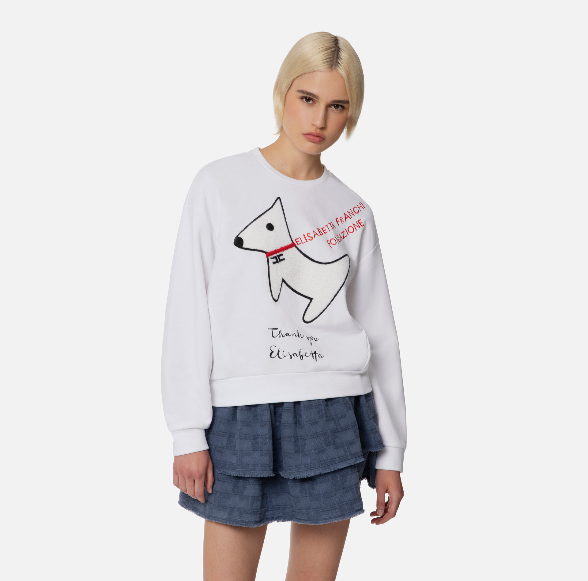 Bluza Elisabetta Franchi Onlus Foundation - Elisabetta Franchi