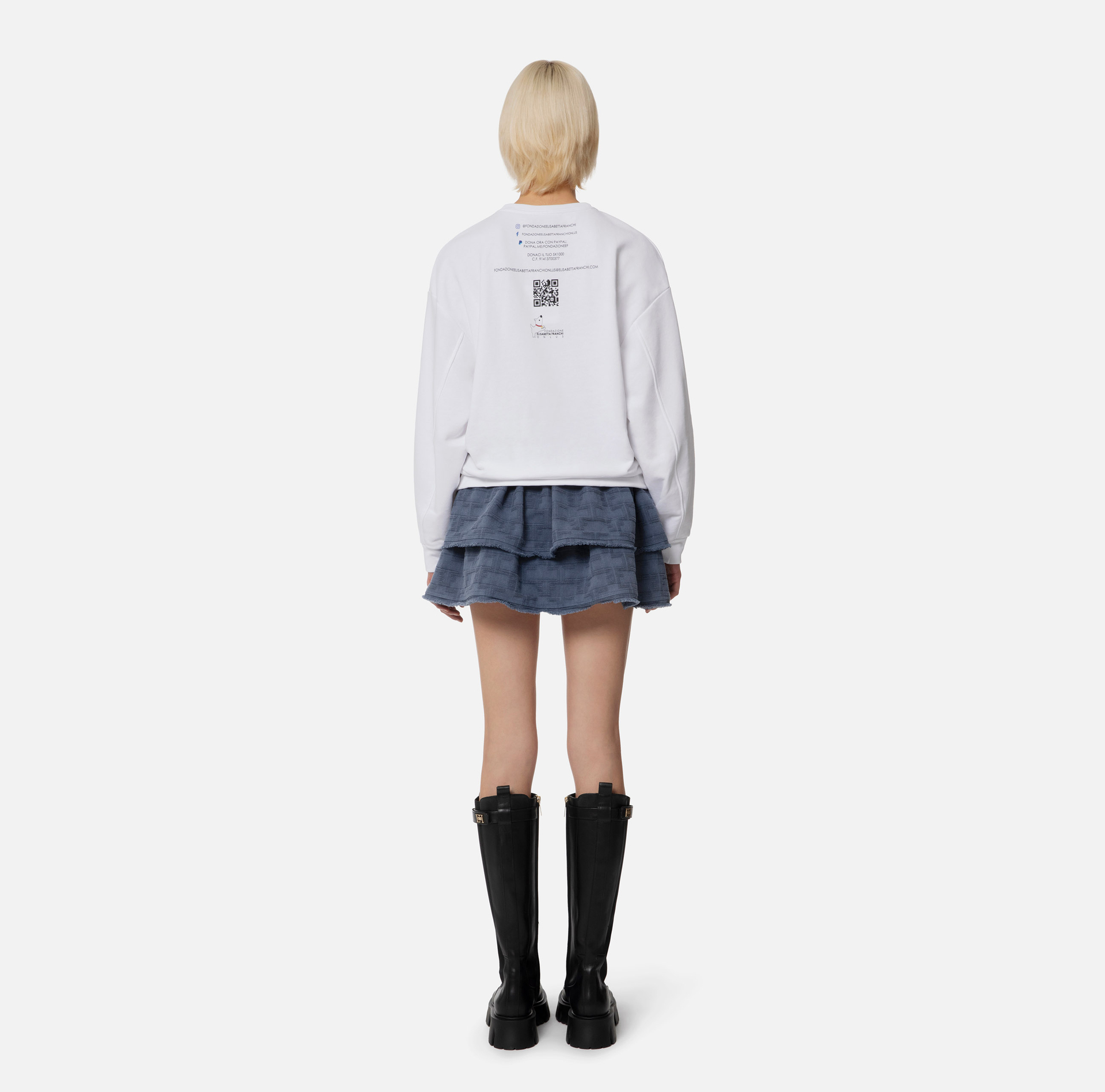 Bluza Elisabetta Franchi Onlus Foundation - Elisabetta Franchi