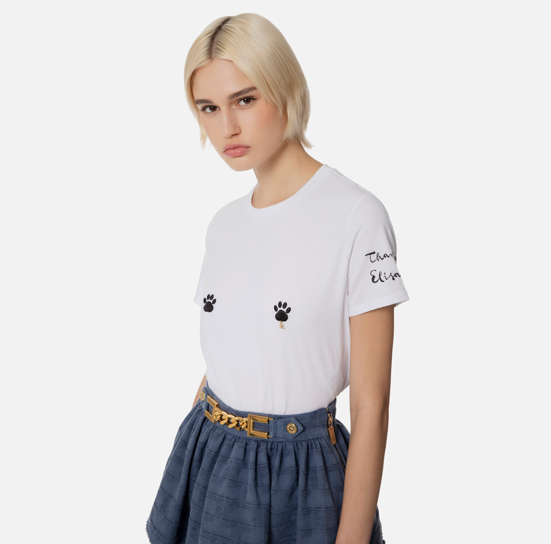 T-shirt Fondation Elisabetta Franchi Onlus - Elisabetta Franchi