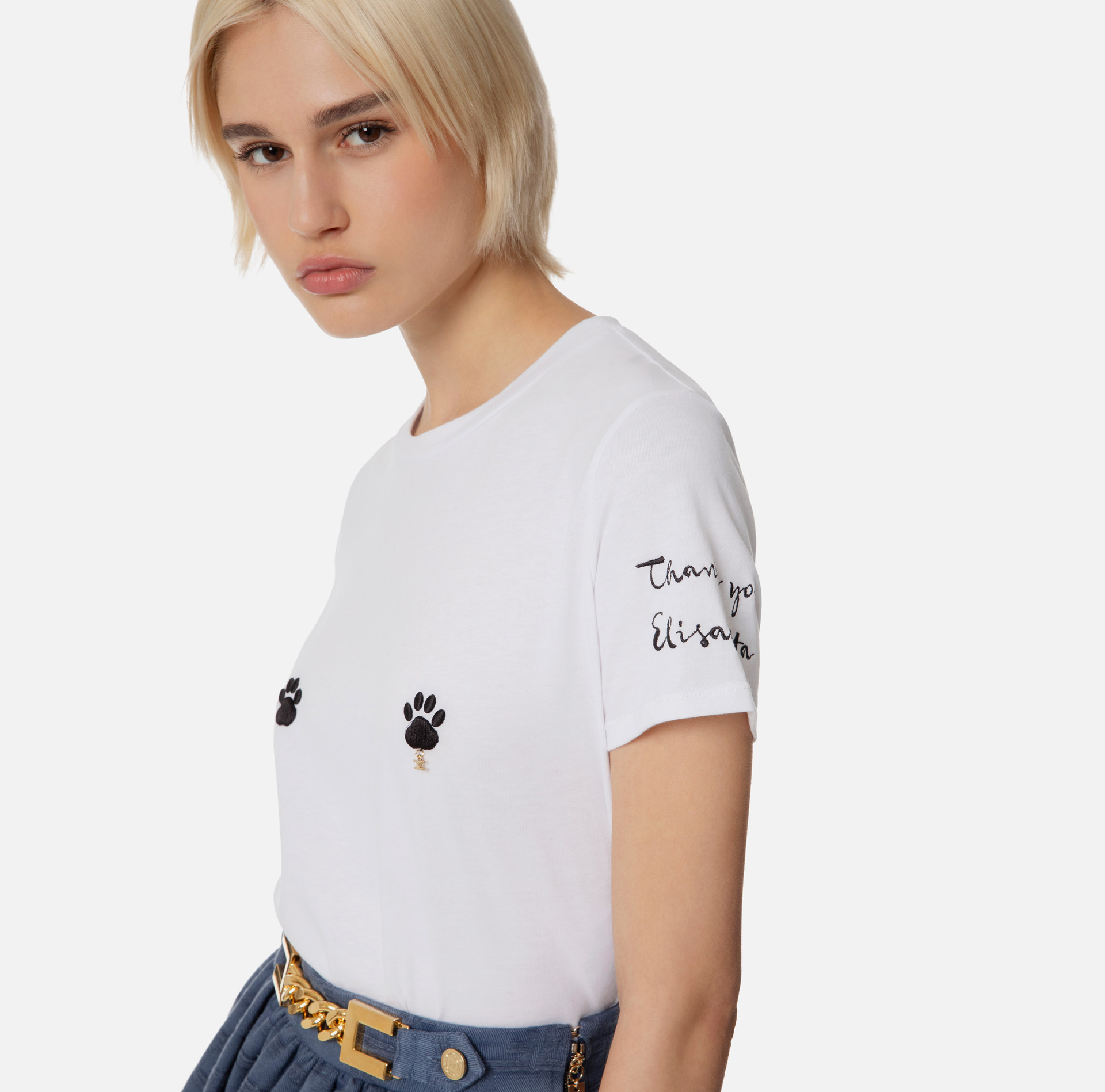 T-shirt Fondation Elisabetta Franchi Onlus - Elisabetta Franchi