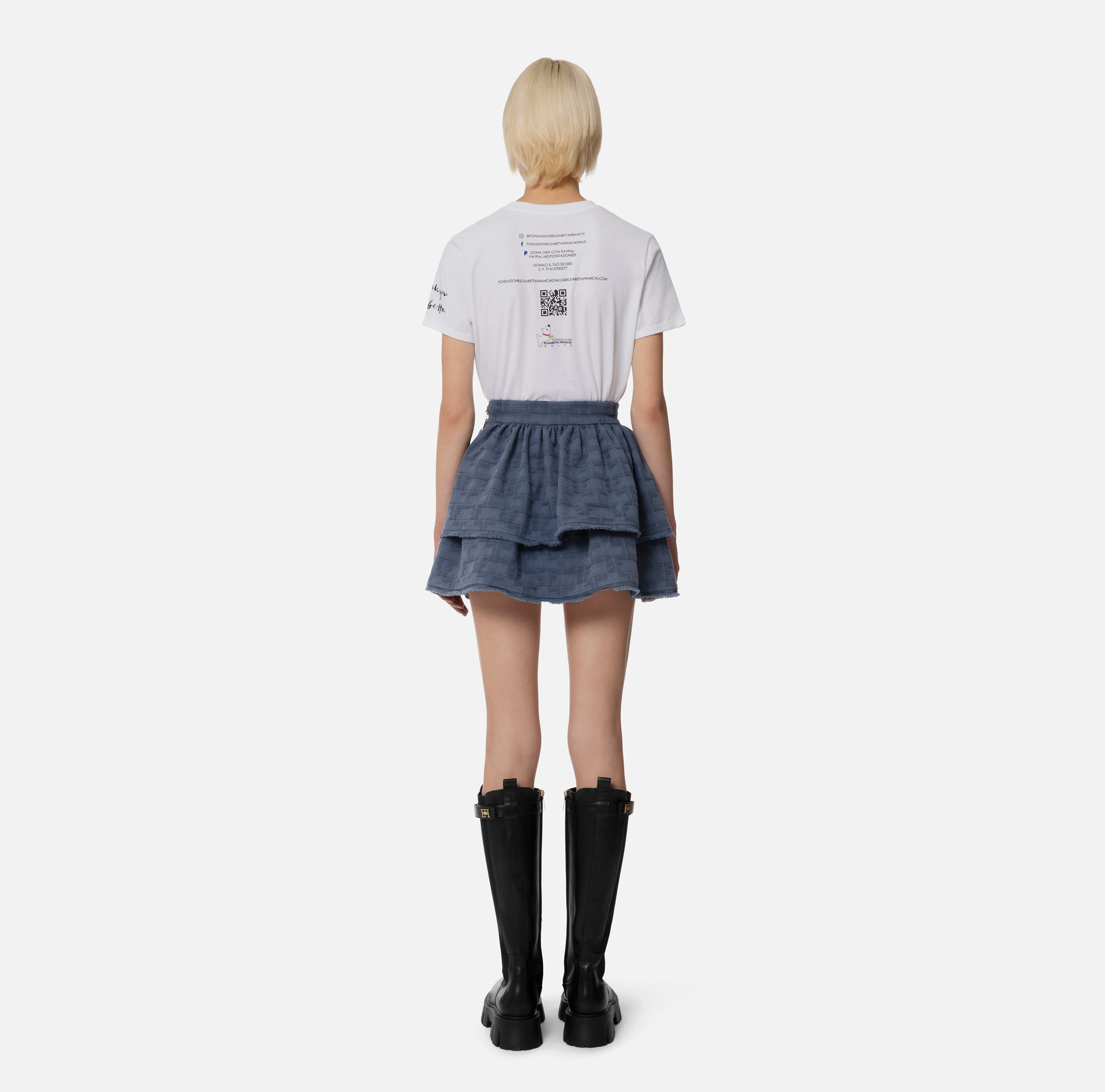 T-shirt Fondation Elisabetta Franchi Onlus - Elisabetta Franchi