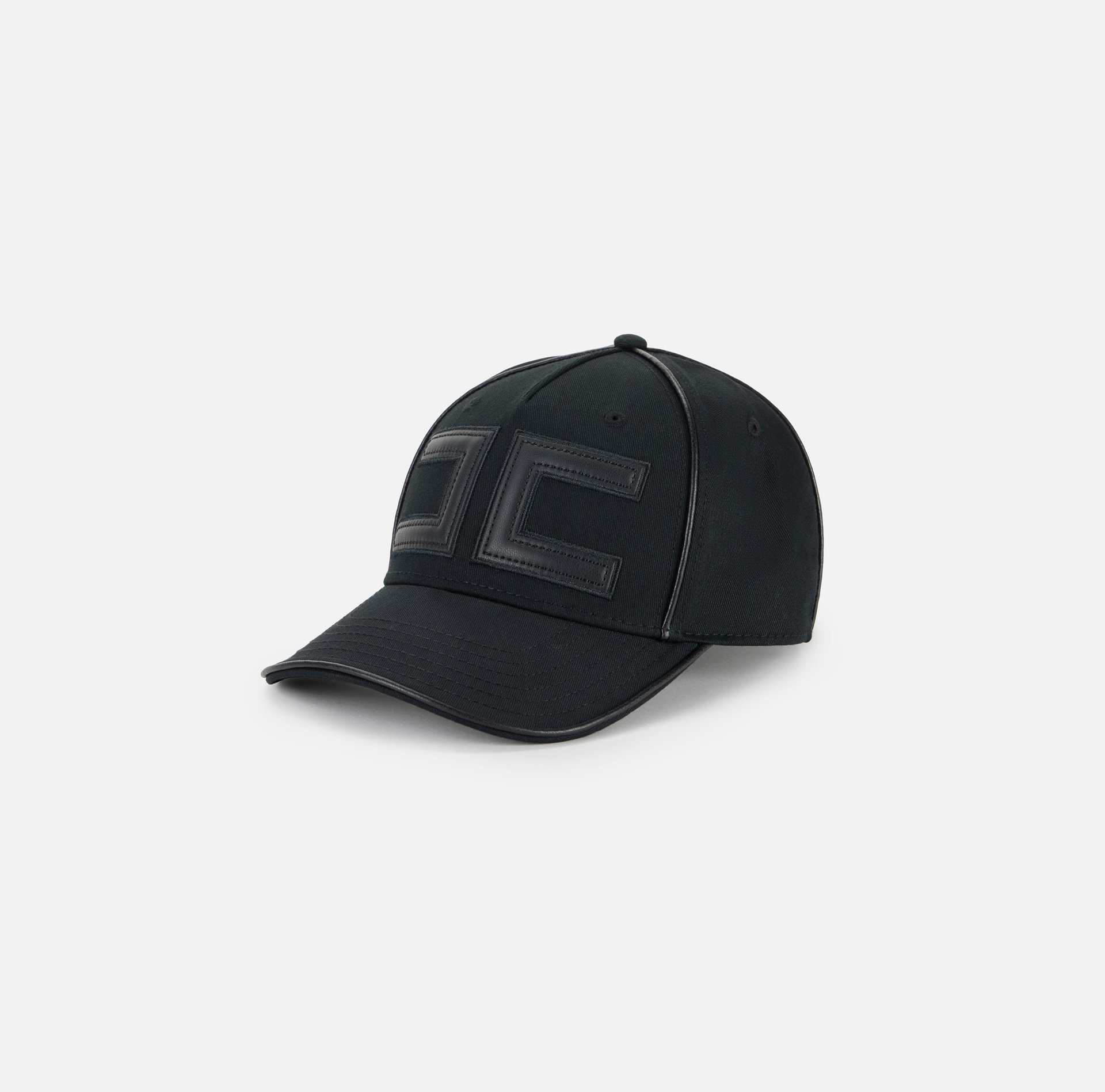 Gabardine baseball cap with logo - Elisabetta Franchi