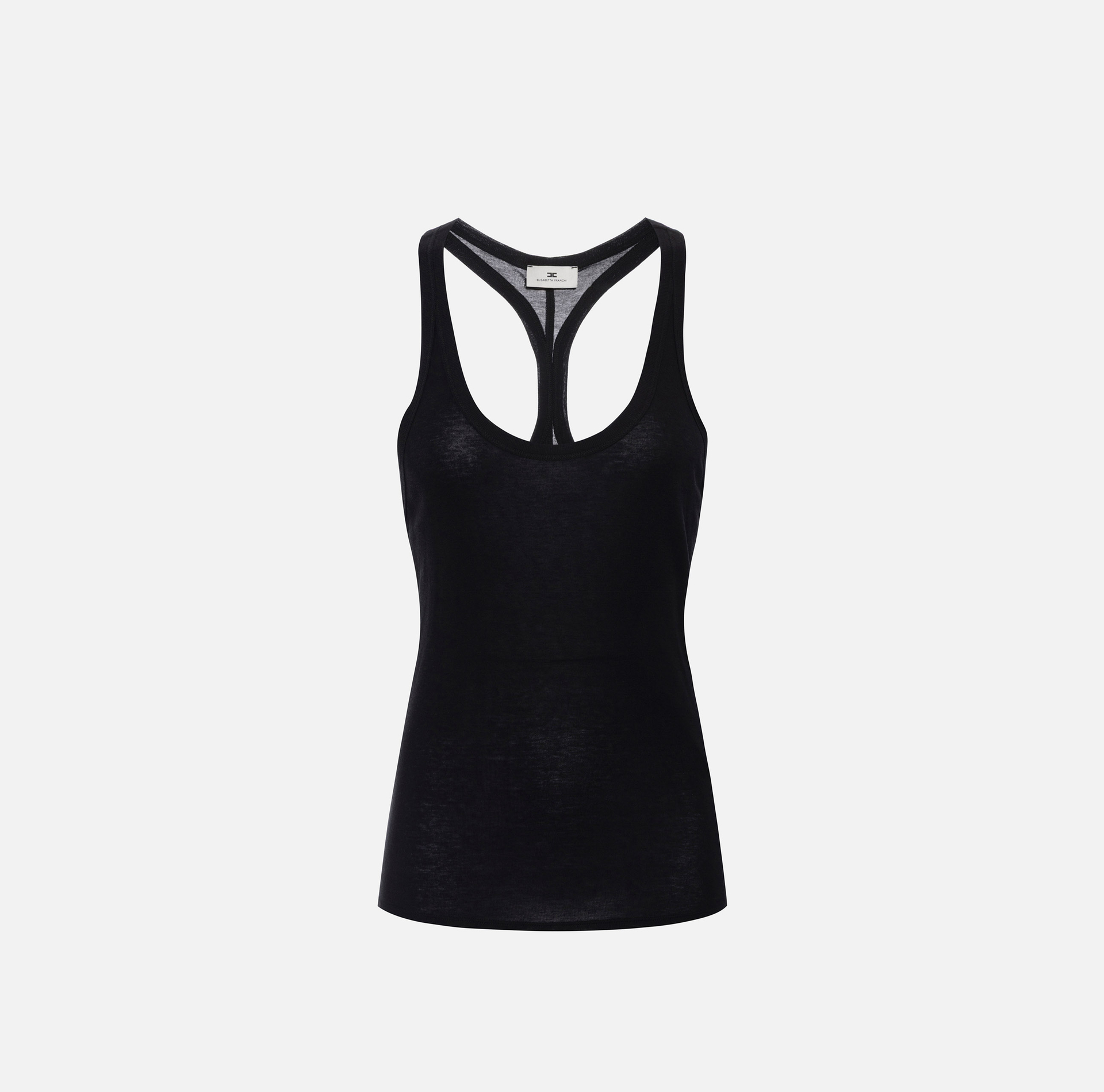 Top de cupro - Elisabetta Franchi
