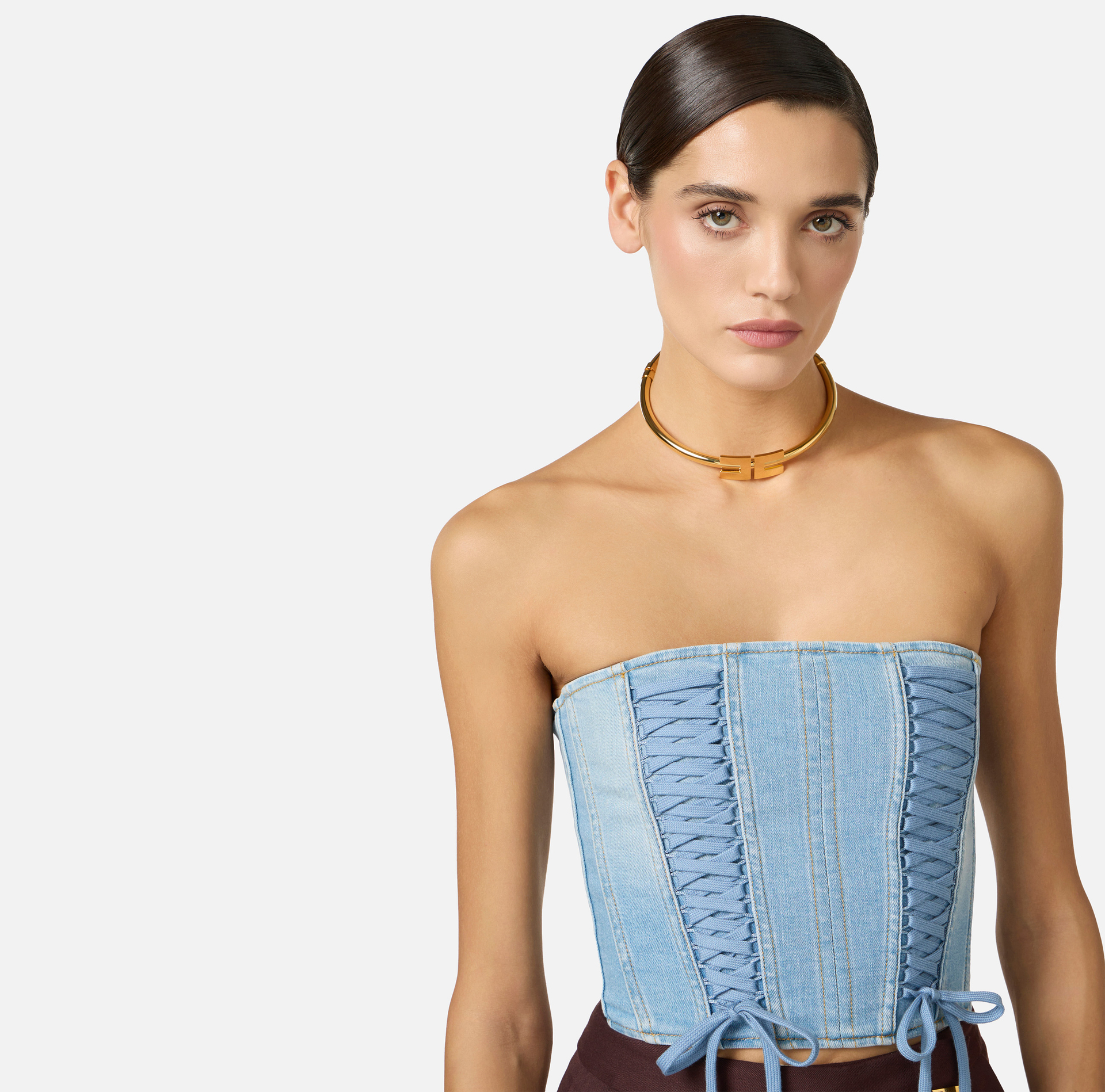 Naszyjnik z logo - Elisabetta Franchi