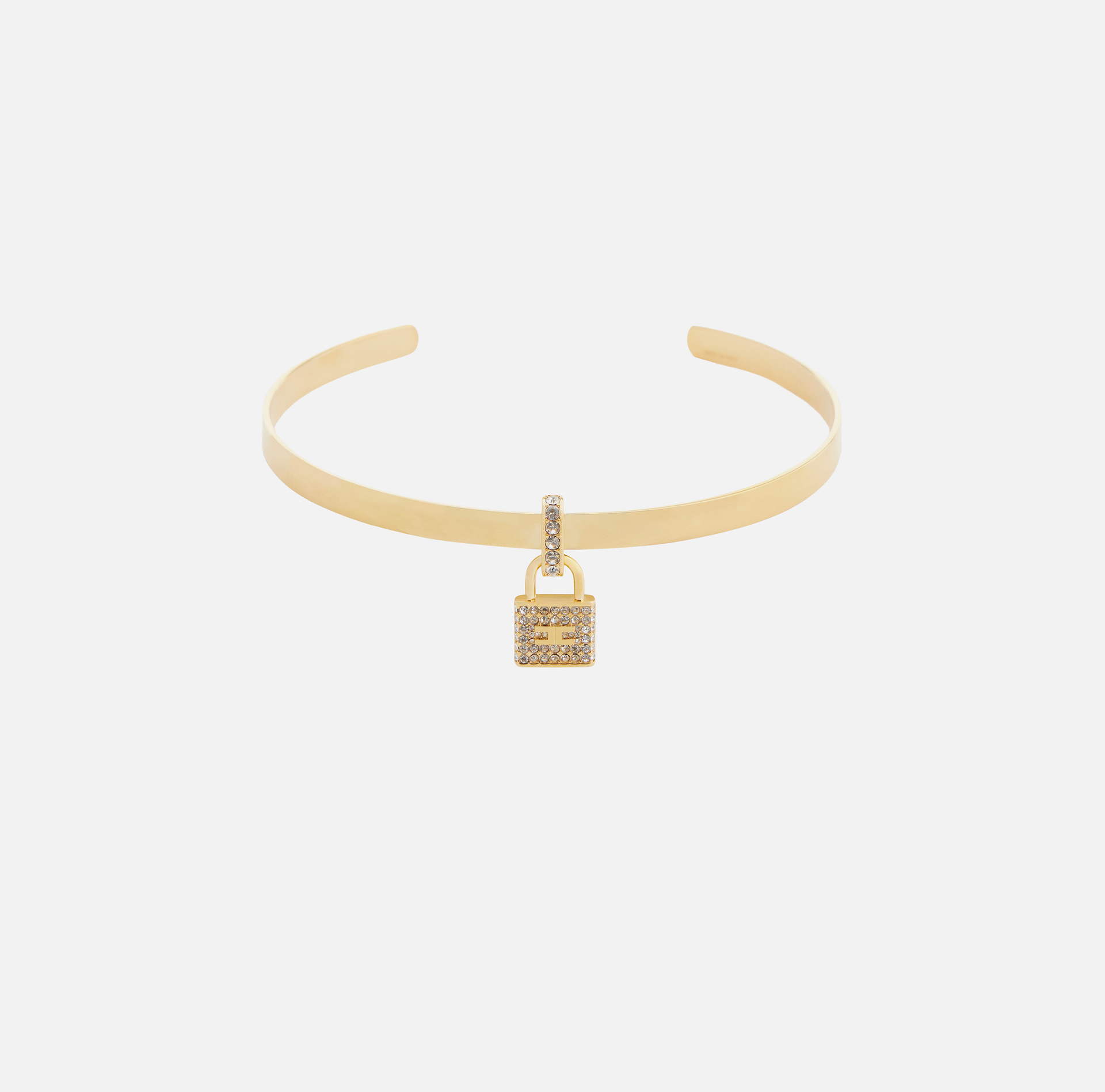 Choker con lucchetto gioiello