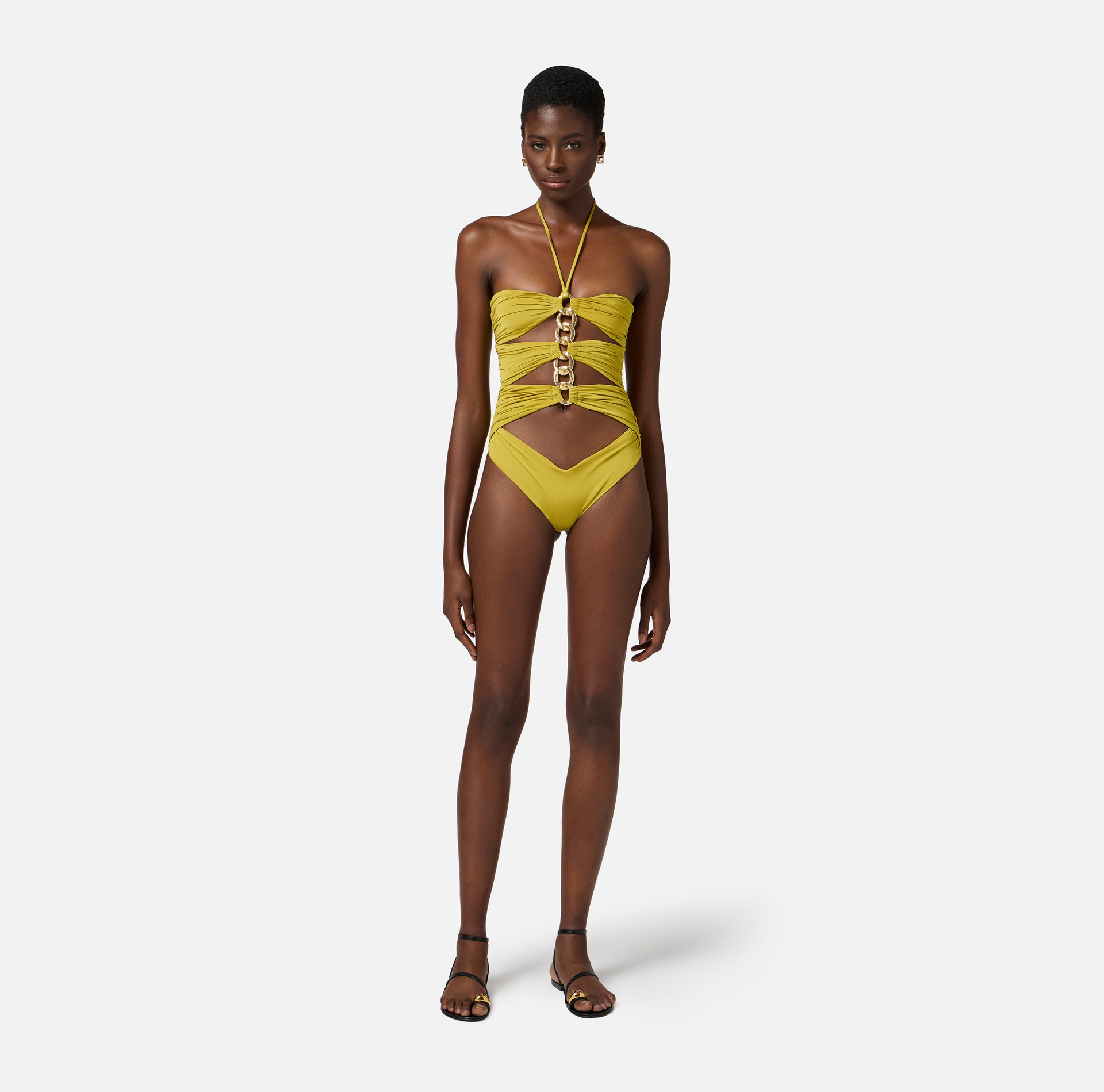Swimsuit with chain - Elisabetta Franchi
