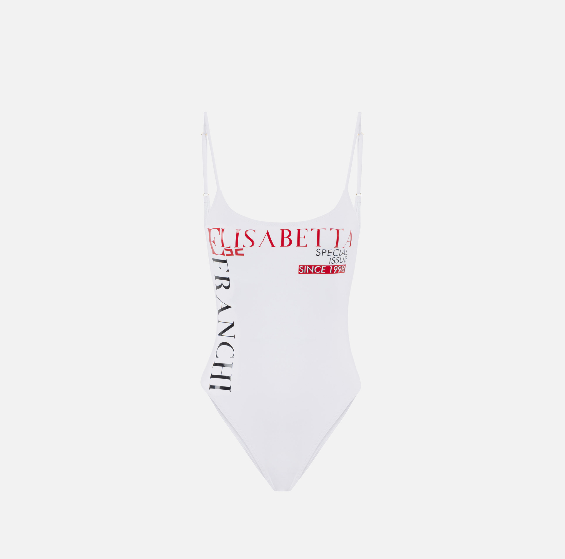 Swimsuit with logo print and lettering - ABBIGLIAMENTO - Elisabetta Franchi