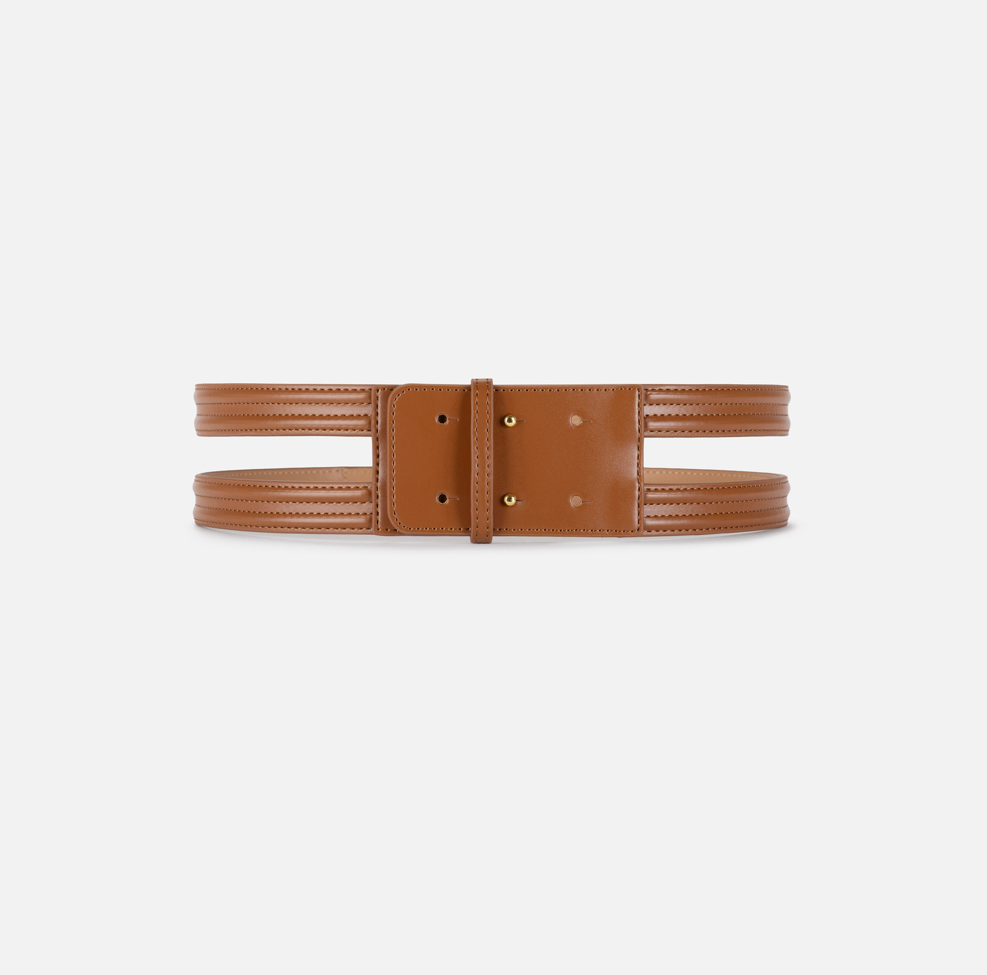 Cintura con logo cut-out - Elisabetta Franchi