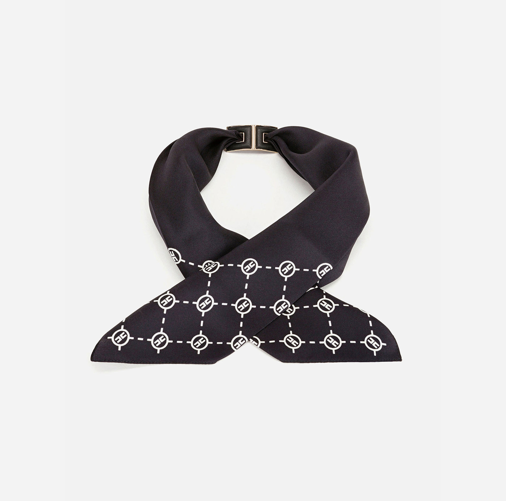 Foulard Con Accessorio - Elisabetta Franchi