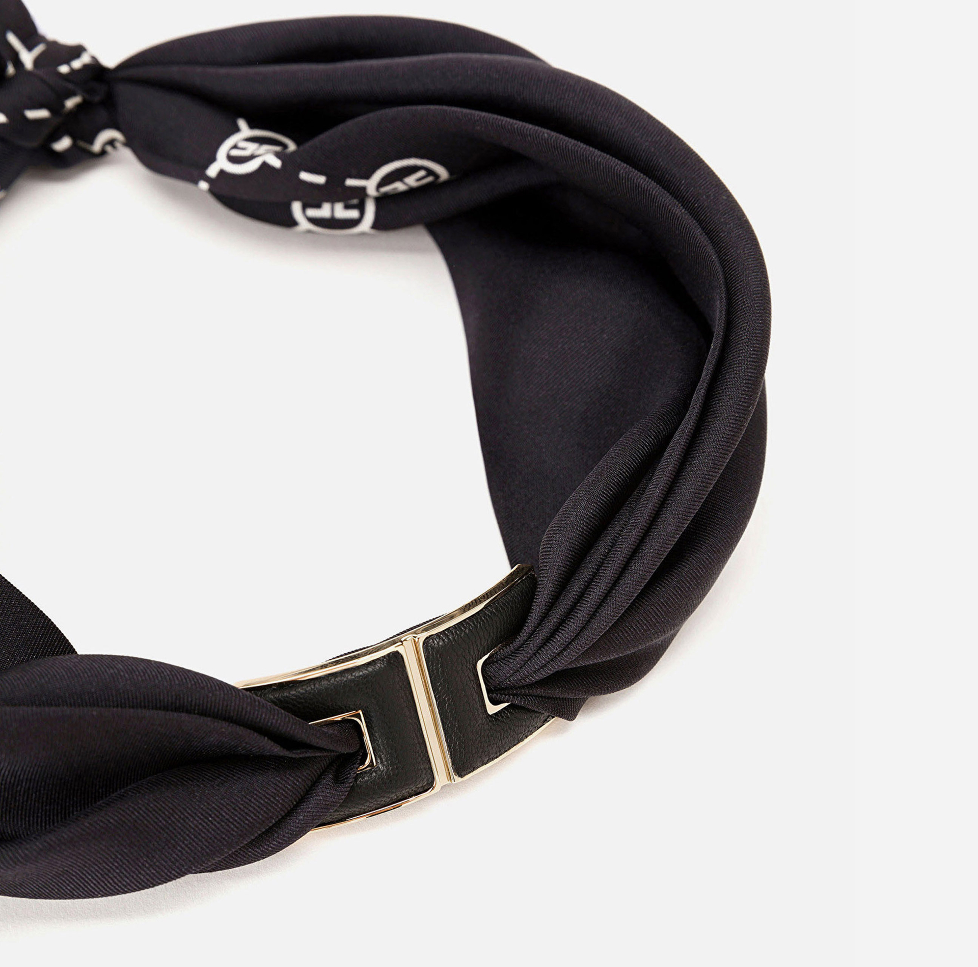Foulard Con Accessorio - Elisabetta Franchi