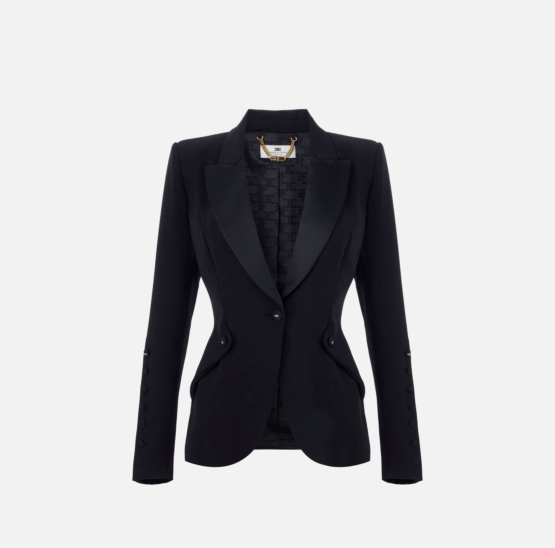 Chaqueta de crepé ligero - Elisabetta Franchi