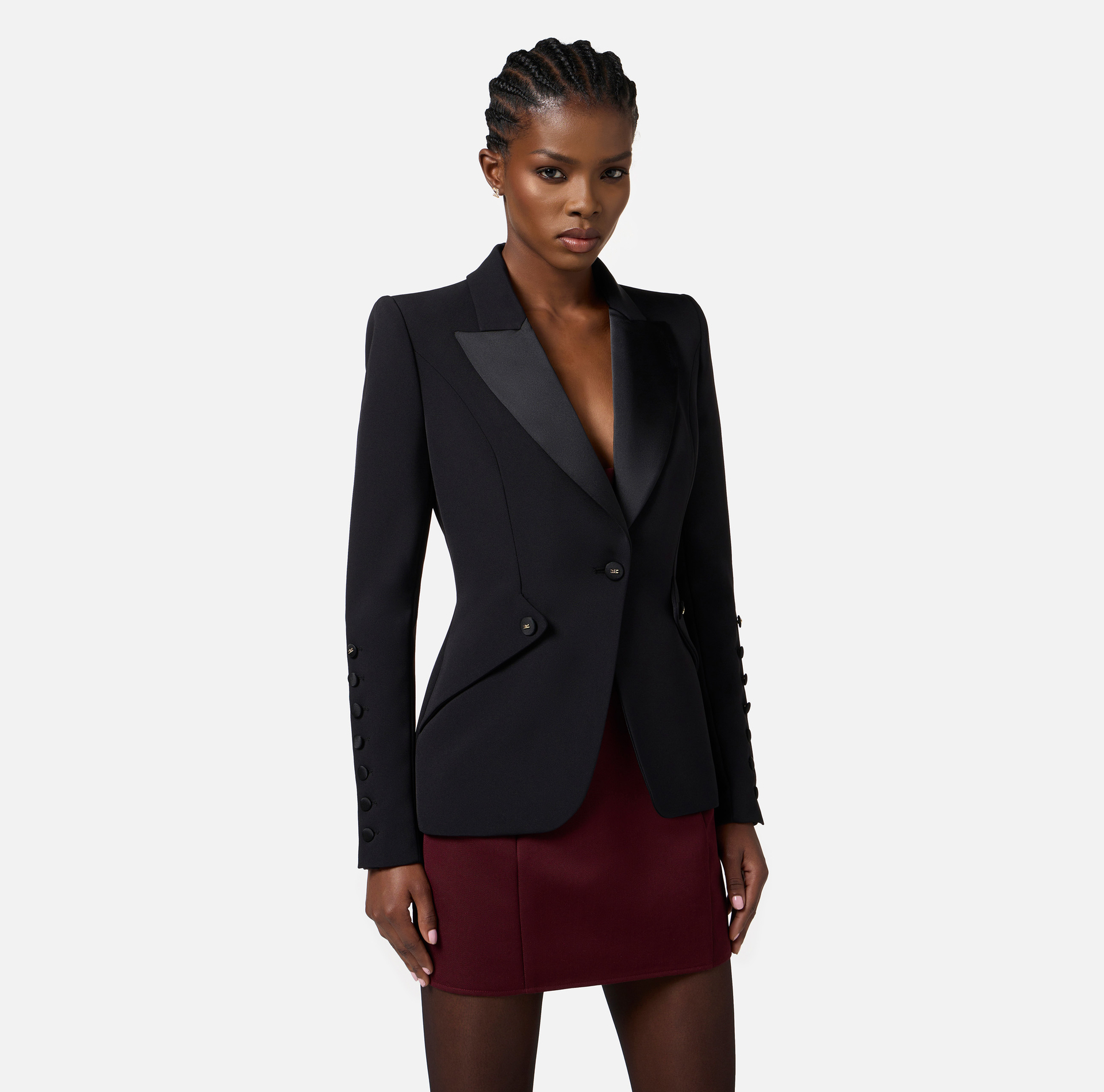 Chaqueta de crepé ligero - Elisabetta Franchi