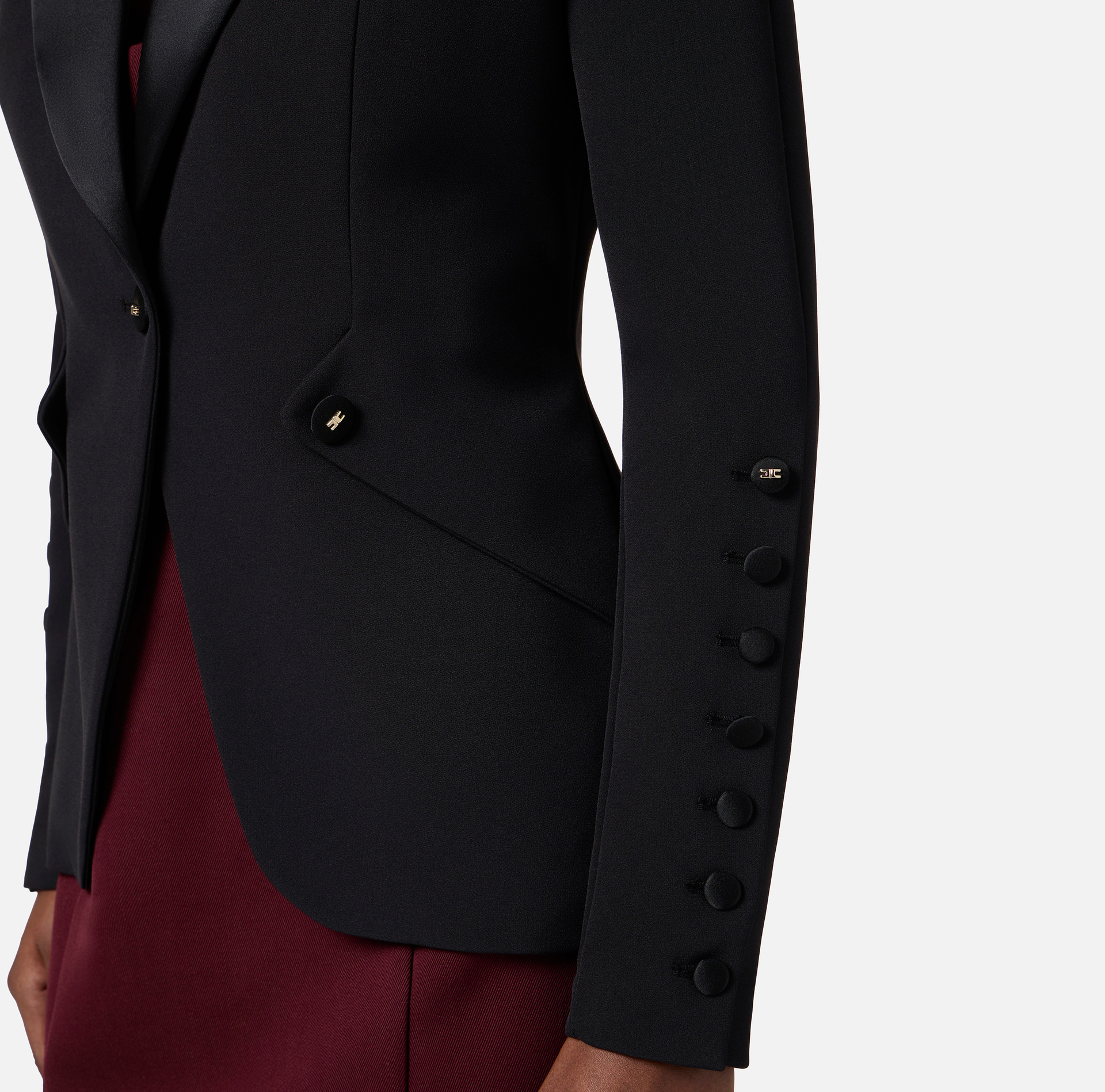 Chaqueta de crepé ligero - Elisabetta Franchi