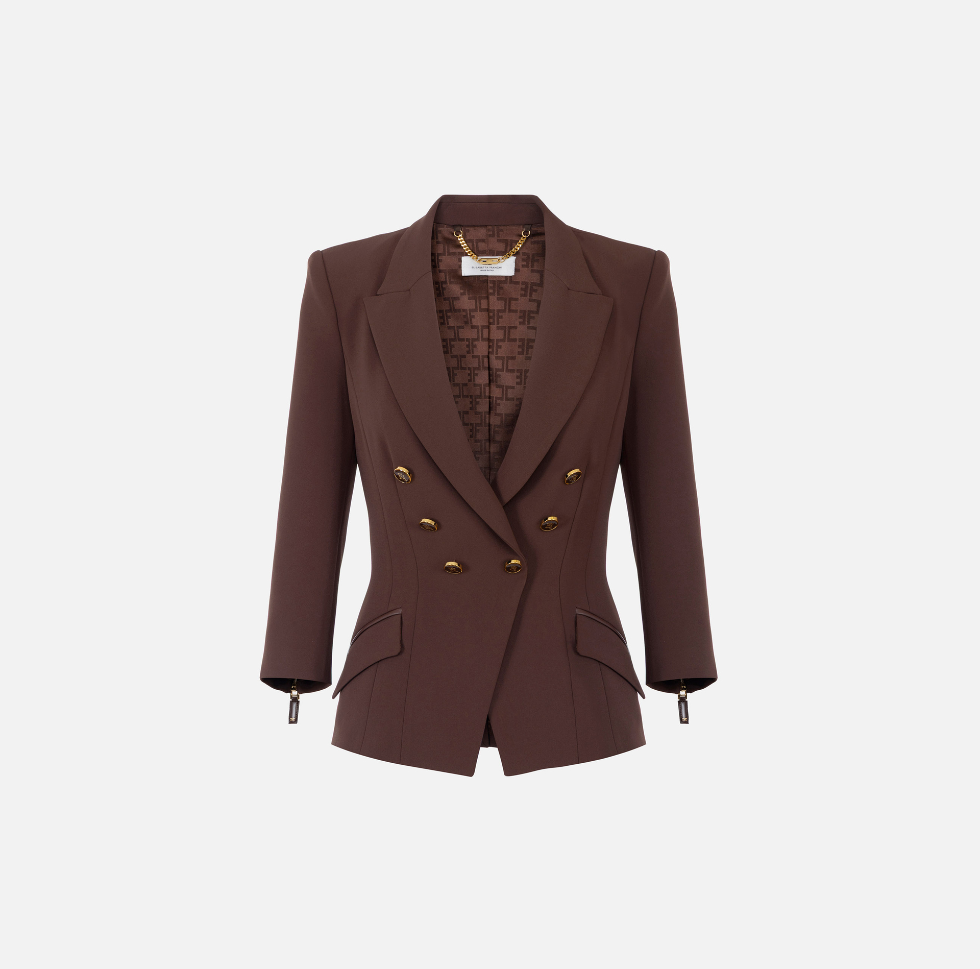 Chaqueta de doble crepé - Elisabetta Franchi