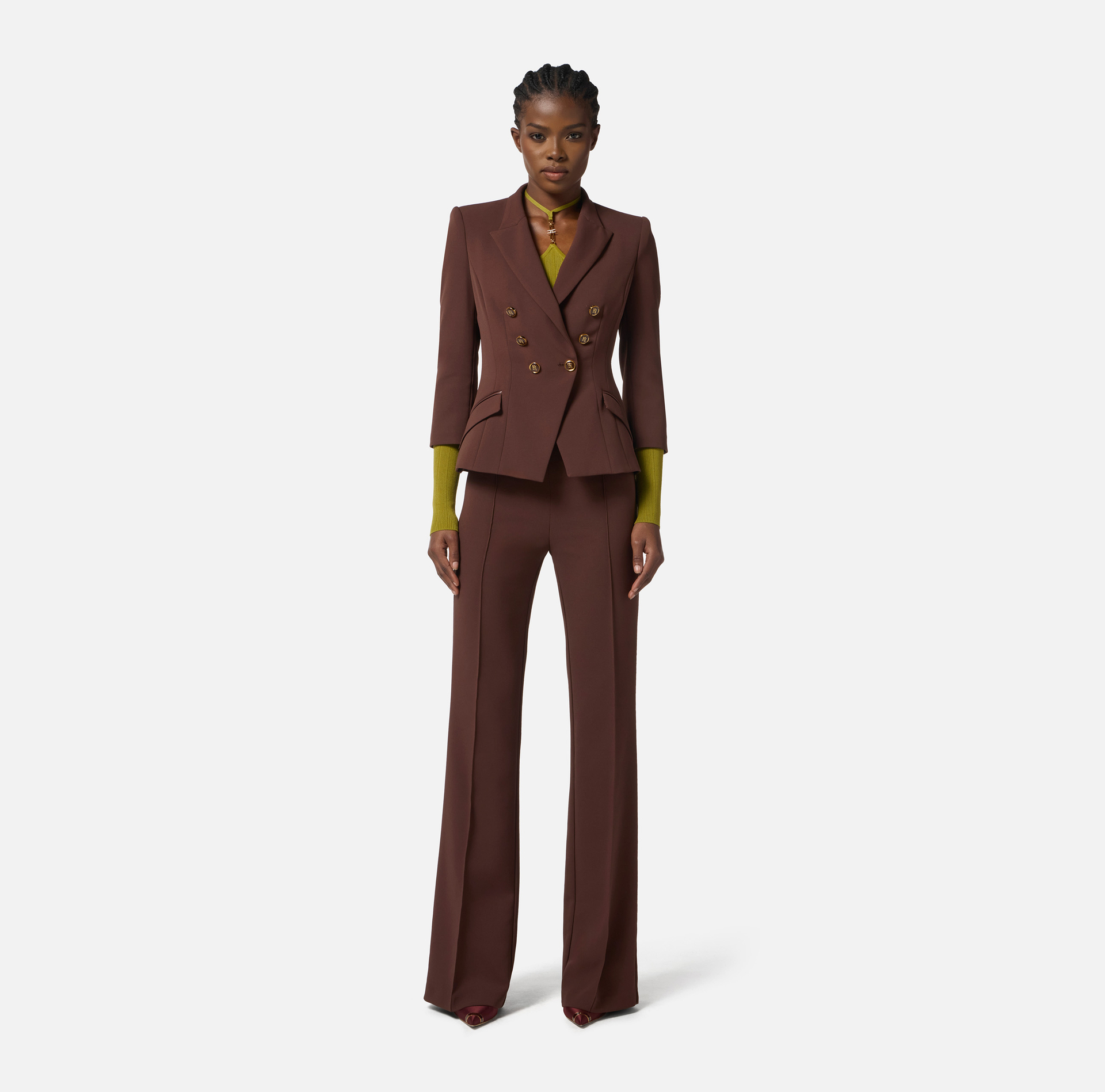Chaqueta de doble crepé - Elisabetta Franchi