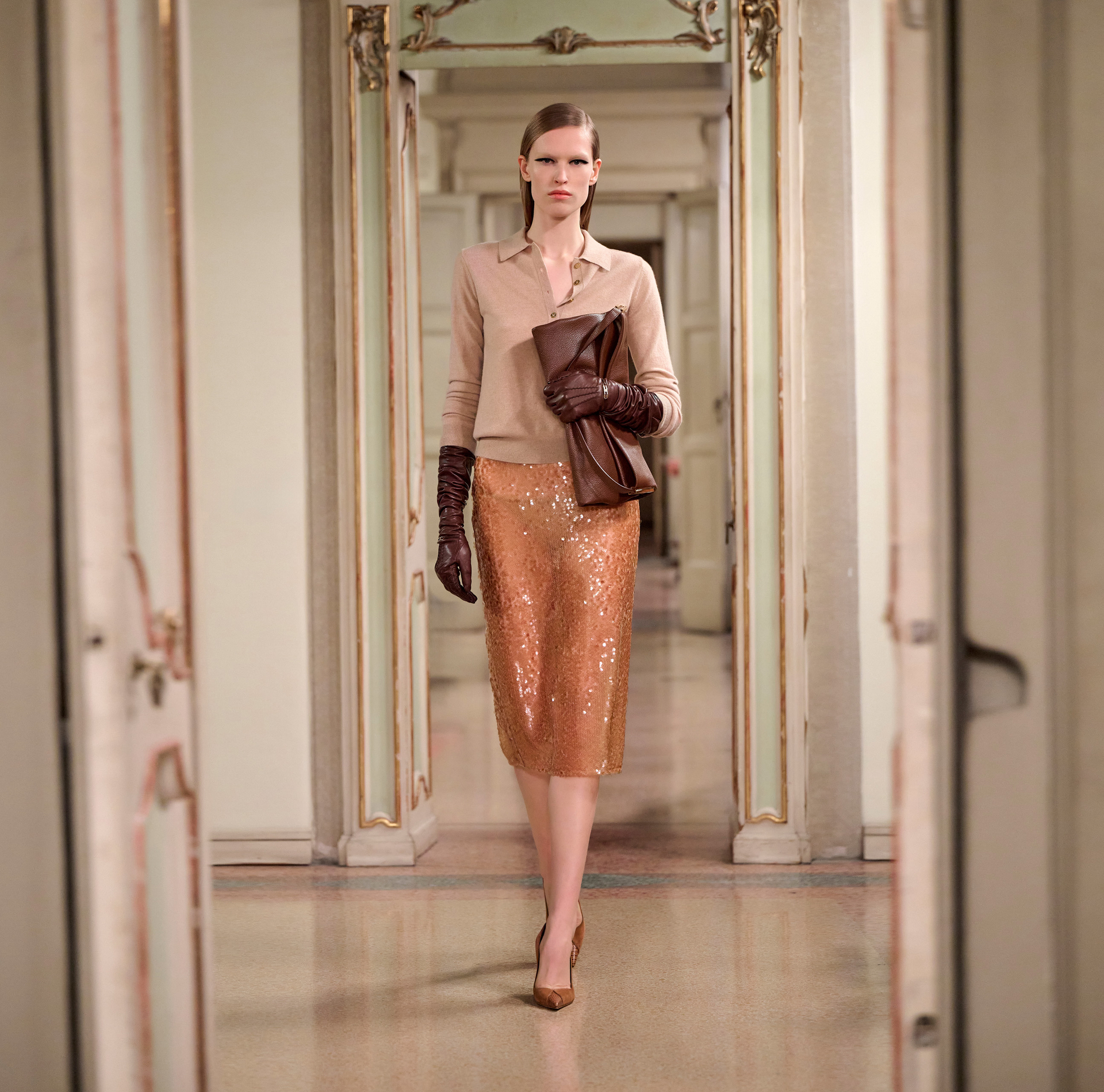 Skirt made of sequins - Elisabetta Franchi