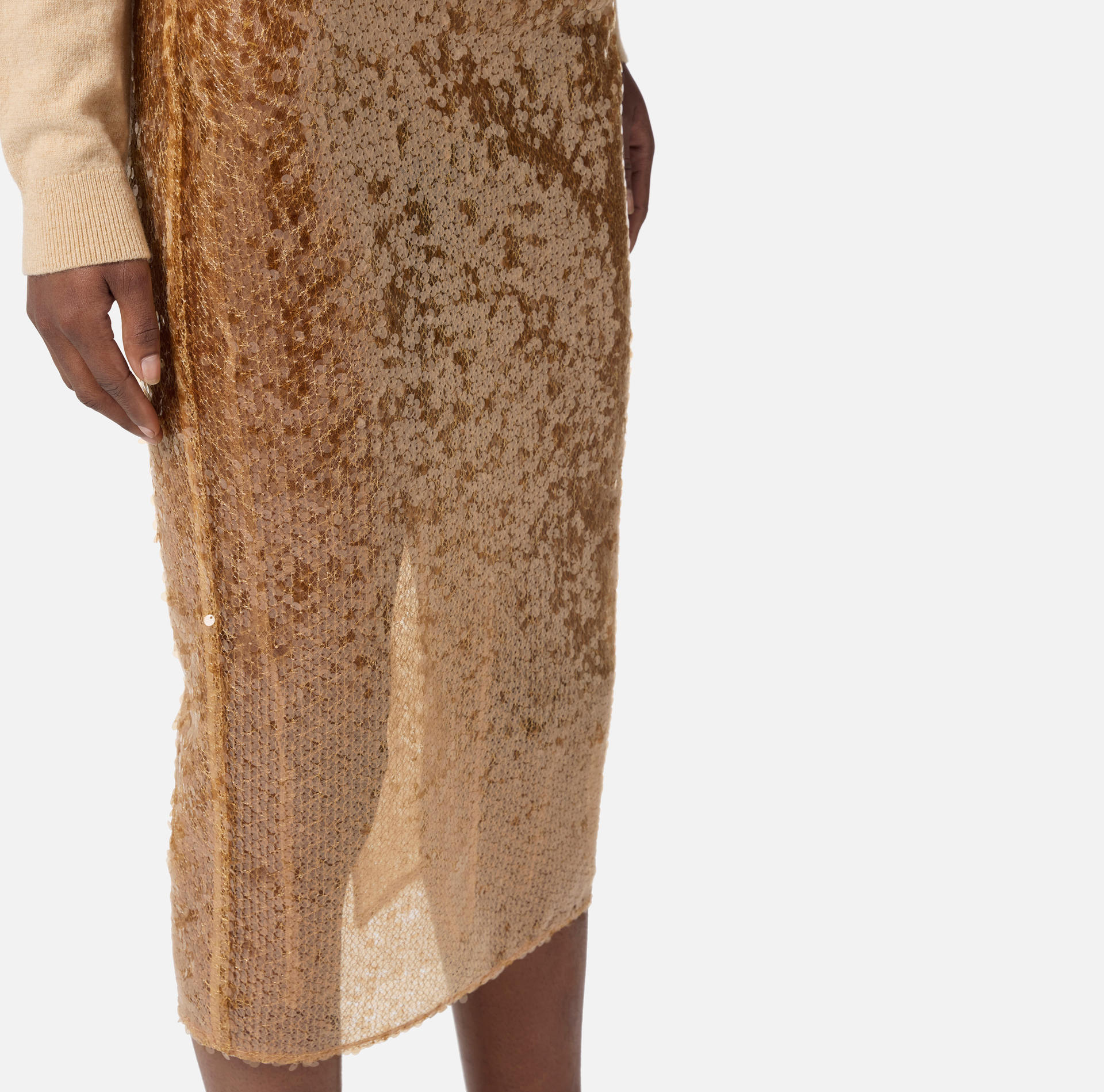 Skirt made of sequins - Elisabetta Franchi