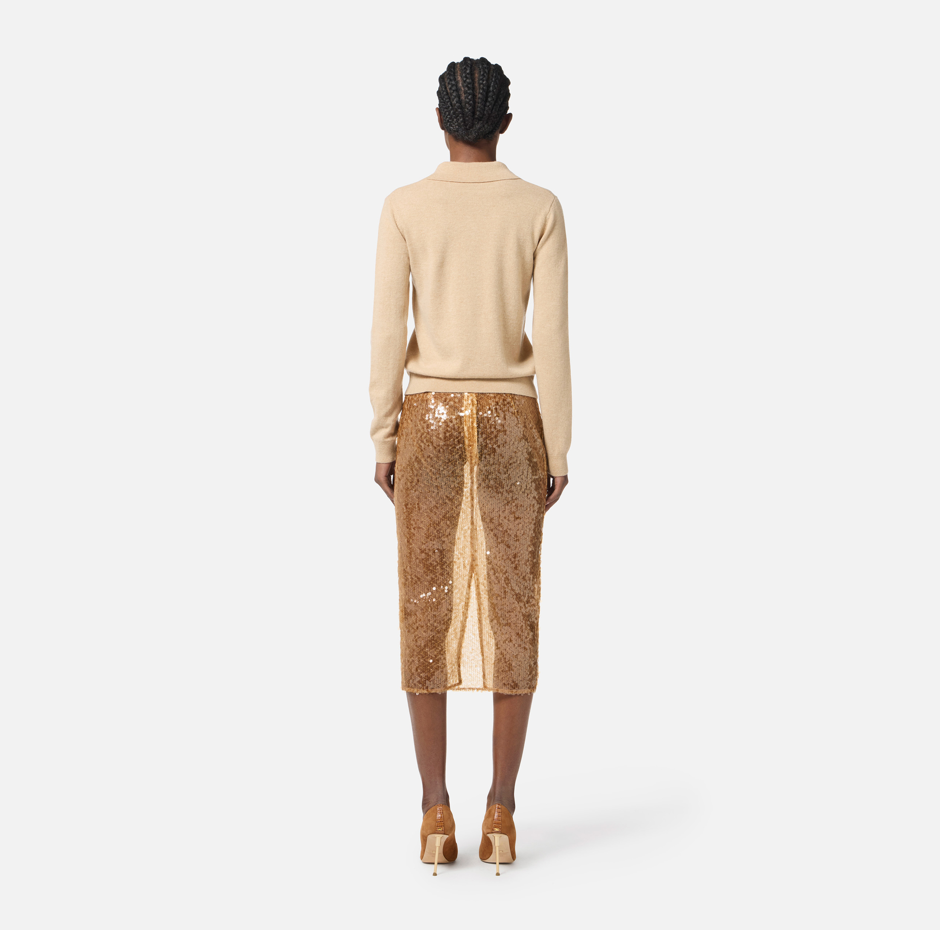 Skirt made of sequins - Elisabetta Franchi