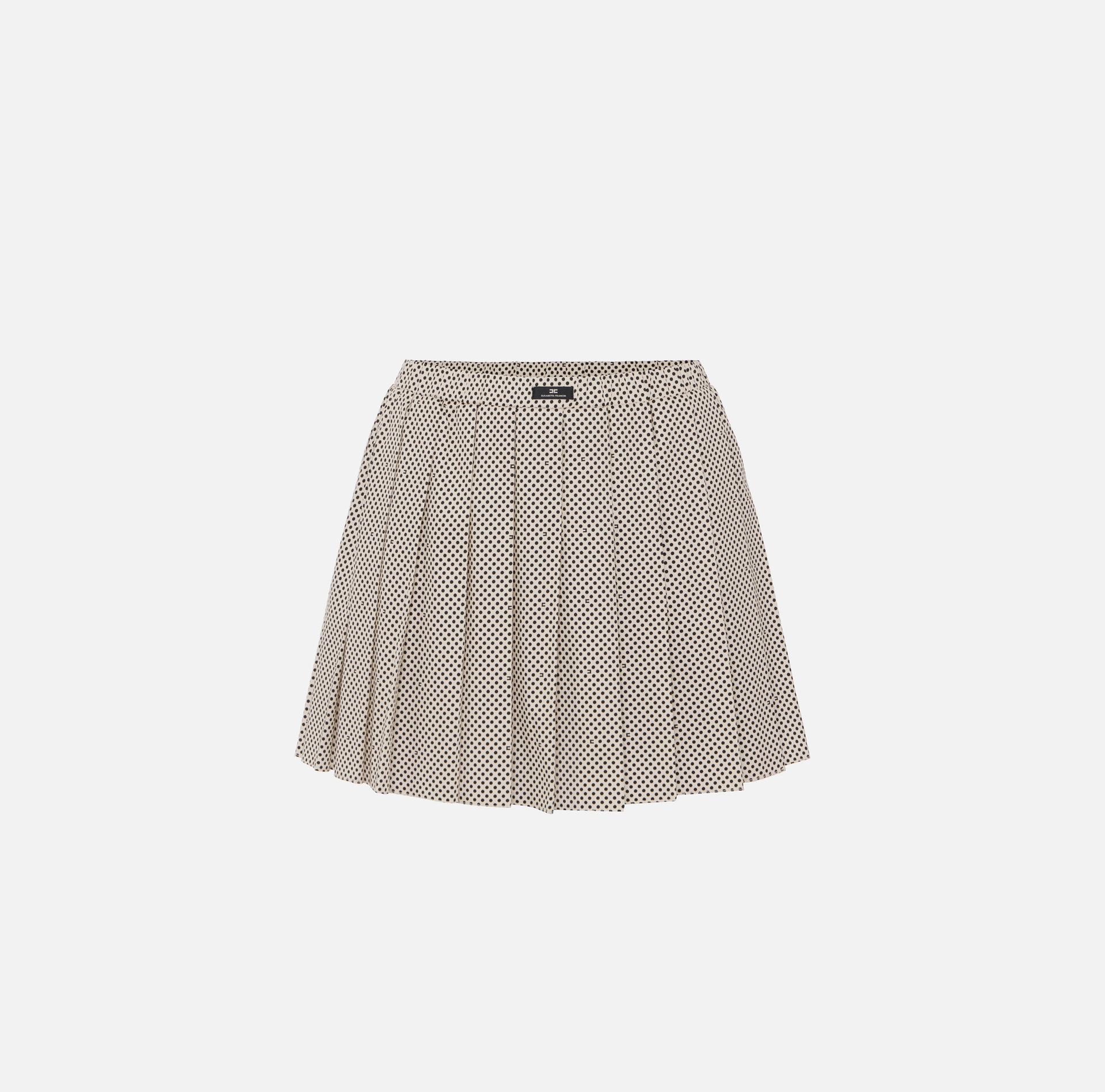Rok van katoen met stippenprint - ABBIGLIAMENTO - Elisabetta Franchi