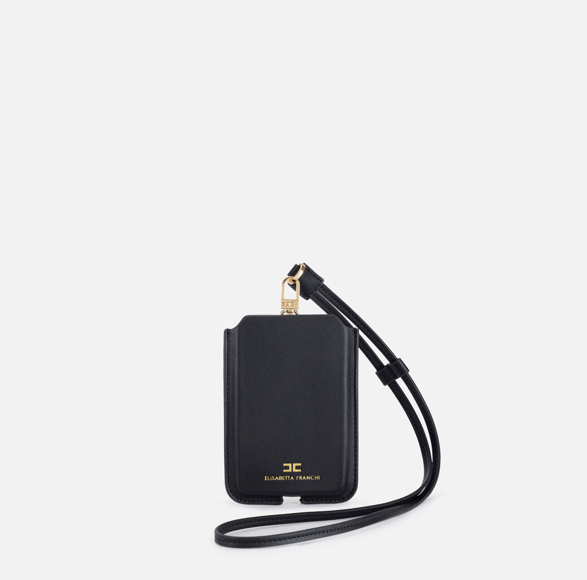 Medium cell phone case with logo - Elisabetta Franchi