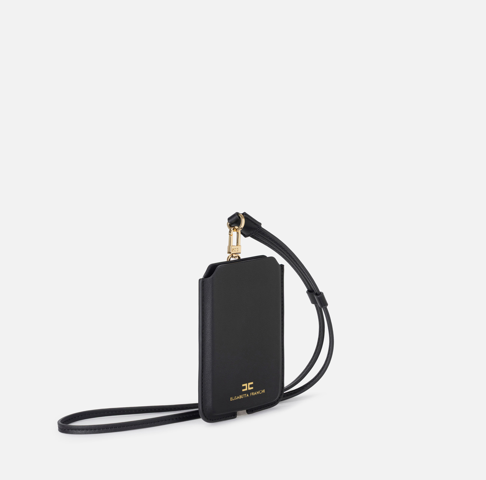 Medium cell phone case with logo - Elisabetta Franchi