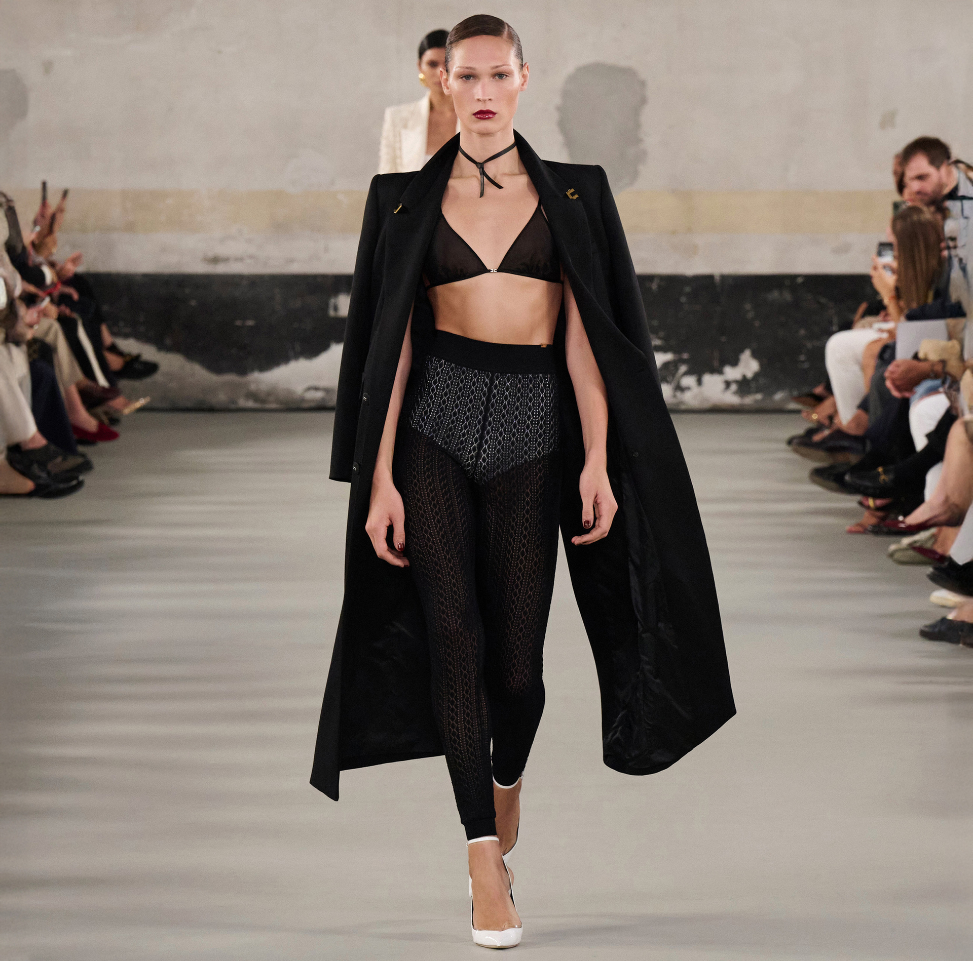 Leggings in punto pizzo - Elisabetta Franchi
