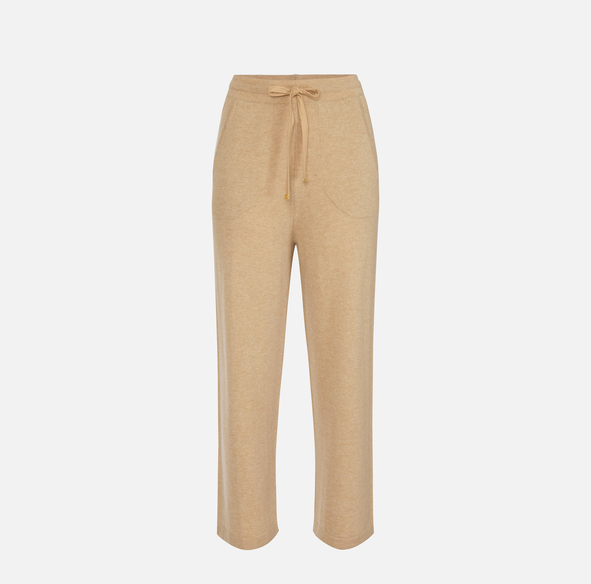 Pantaloni in misto cachemire con coulisse - Elisabetta Franchi
