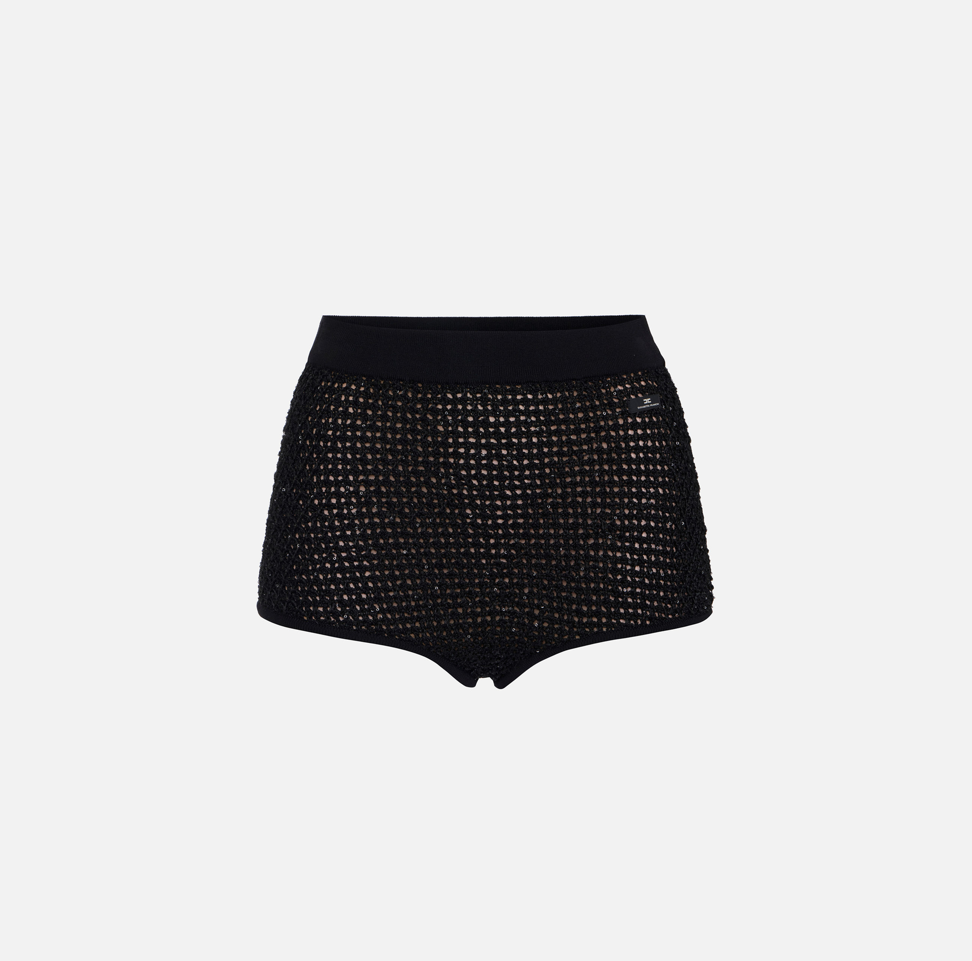 Shorts in jersey e tulle - Abbigliamento - Elisabetta Franchi