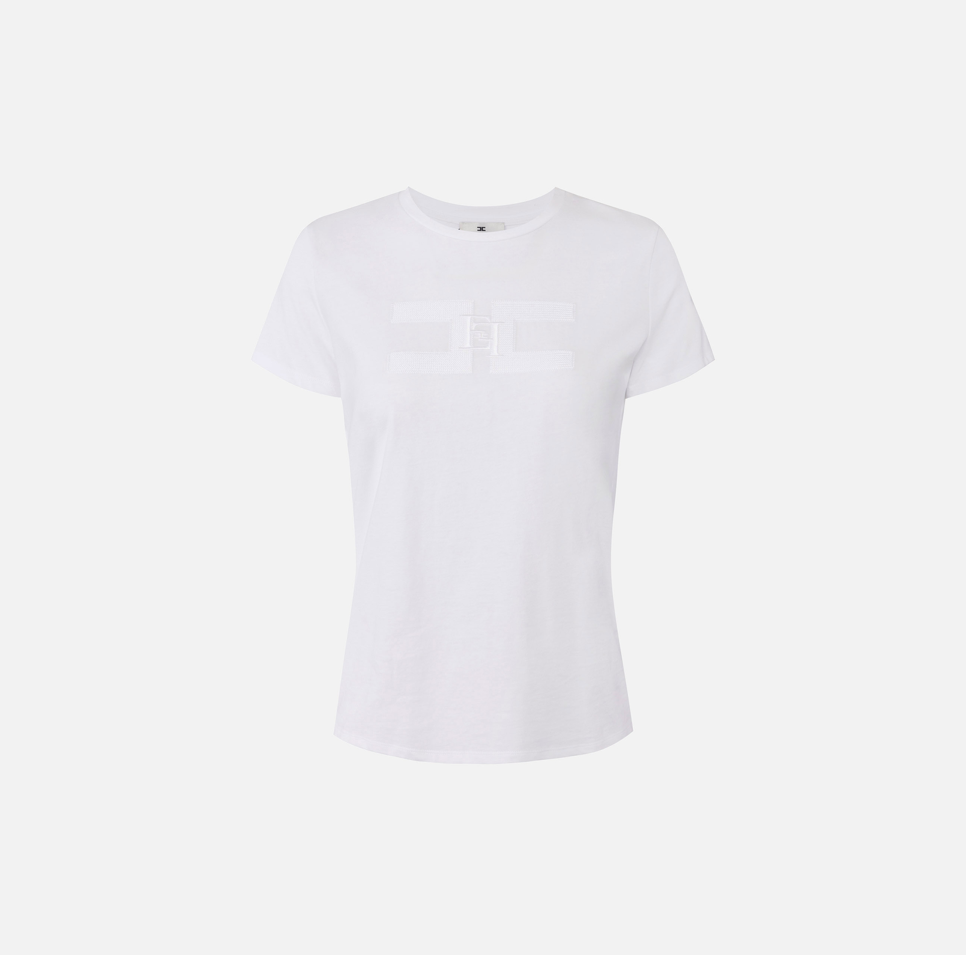 T-shirt en jersey de coton - Elisabetta Franchi