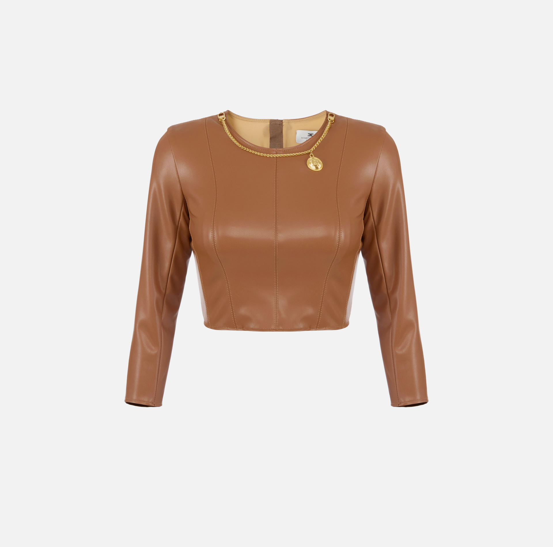 Top with necklace and charm - Elisabetta Franchi