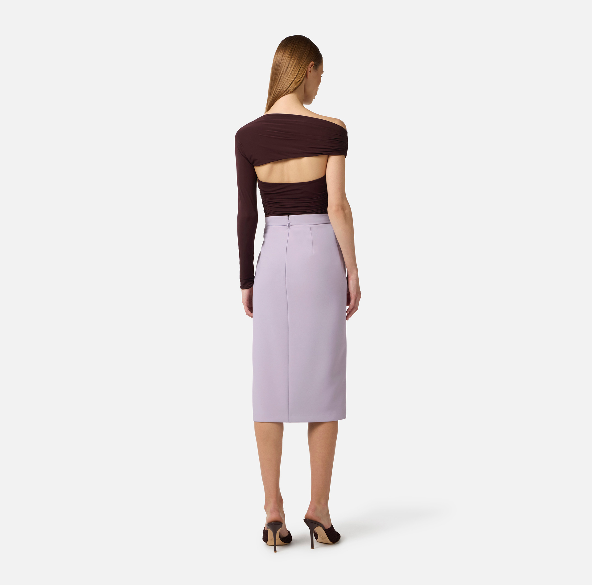 Top Elisabetta Franchi Vintage - Taille 38 - Débardeur Beige Casual
