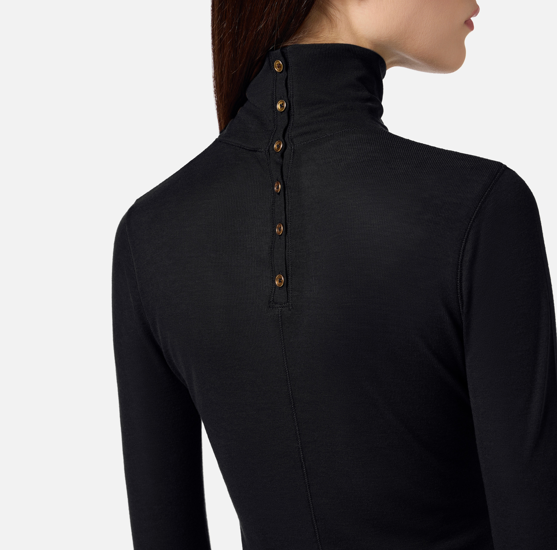 Jersey de punto con costuras tipo lencería - Elisabetta Franchi